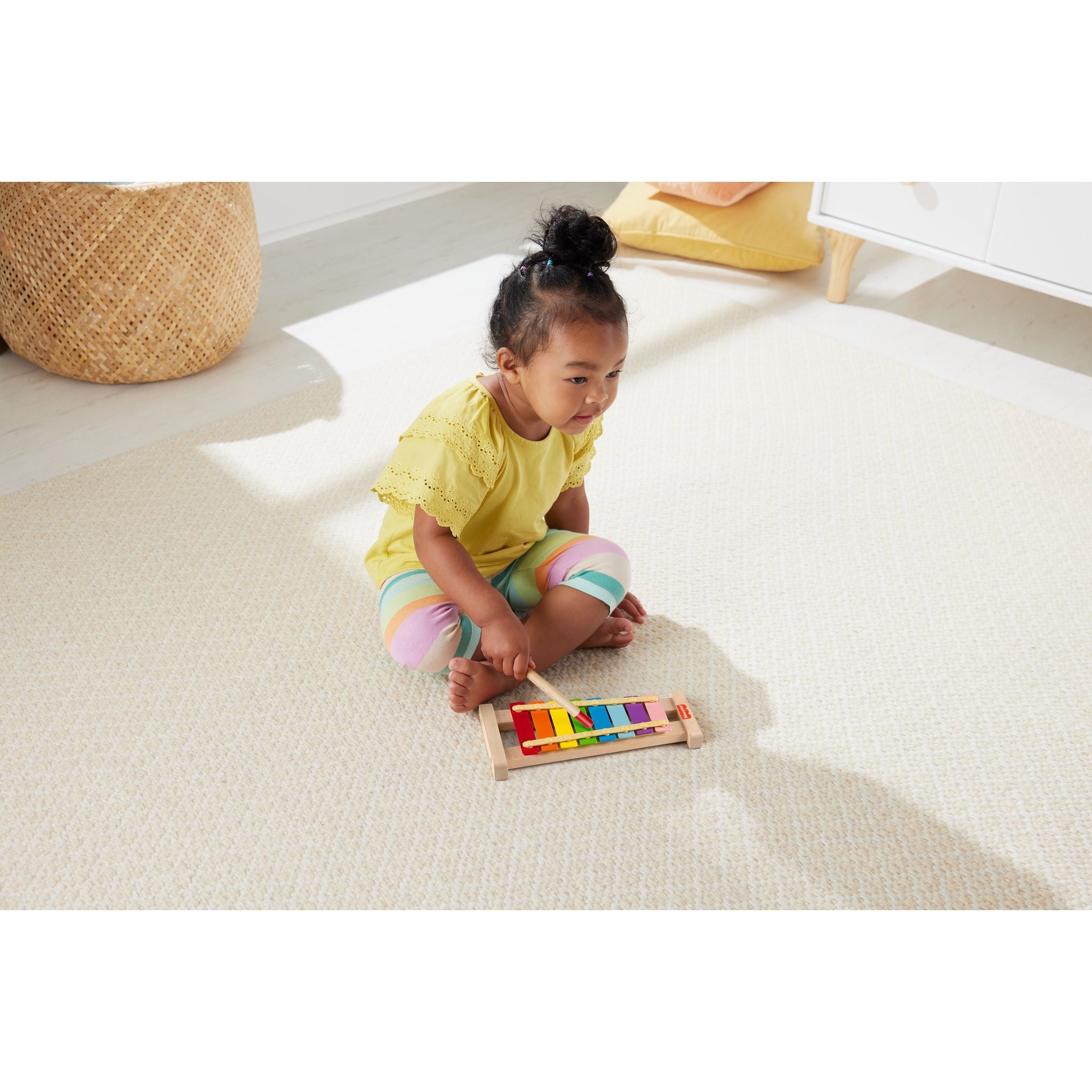Hot Deal! Fisher-Price Musical Wooden Xylophone Toy for Toddlers