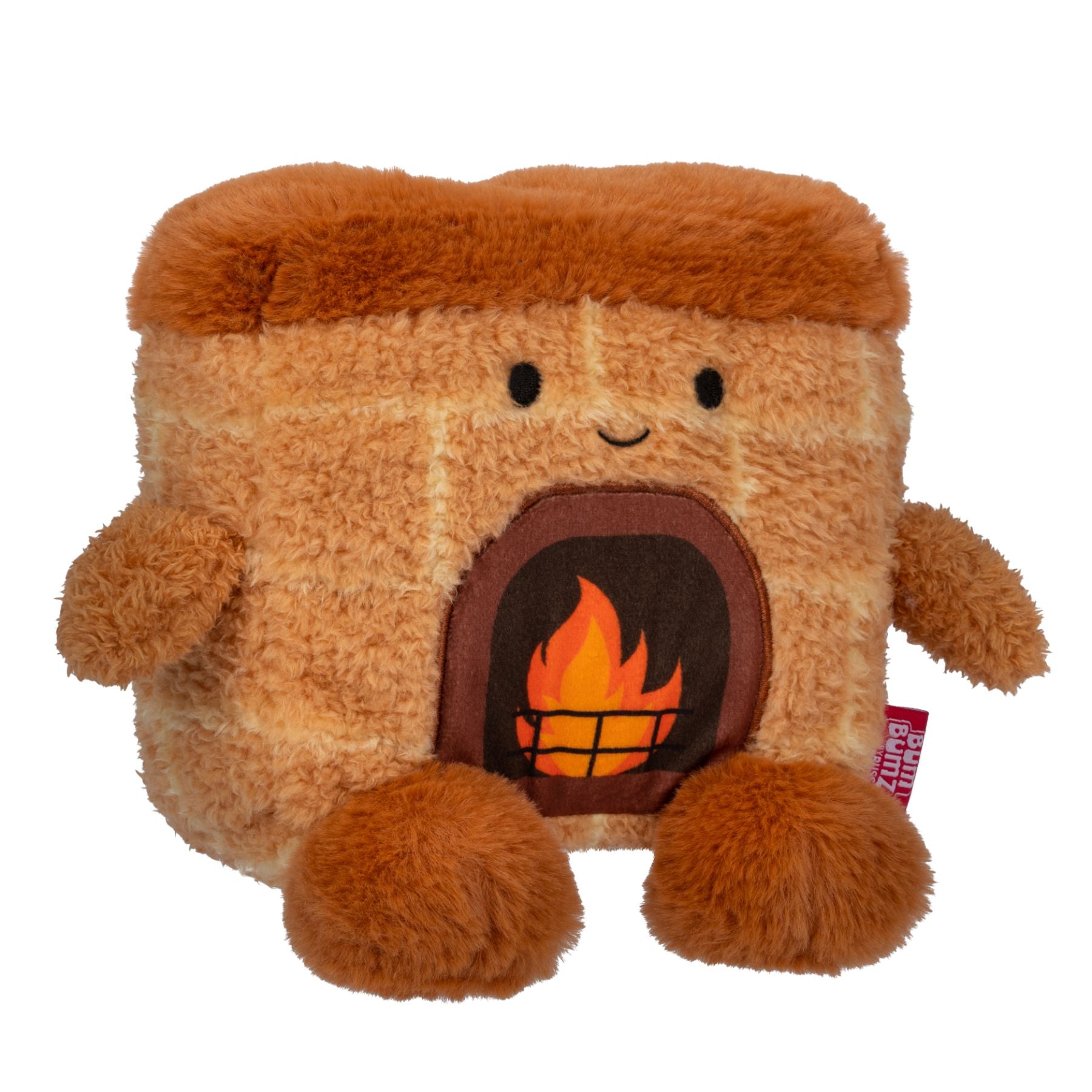 7.5-Inch Soft Plush Homebumz - Fireplace Francis Bumbumz
