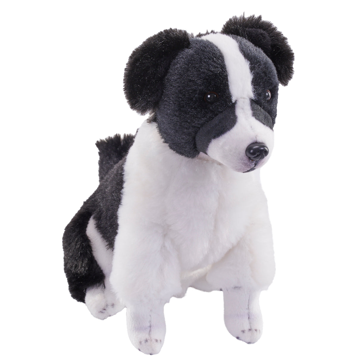 Wild Republic 5.5-Inch Realistic Rescue Border Collie Plush Dog