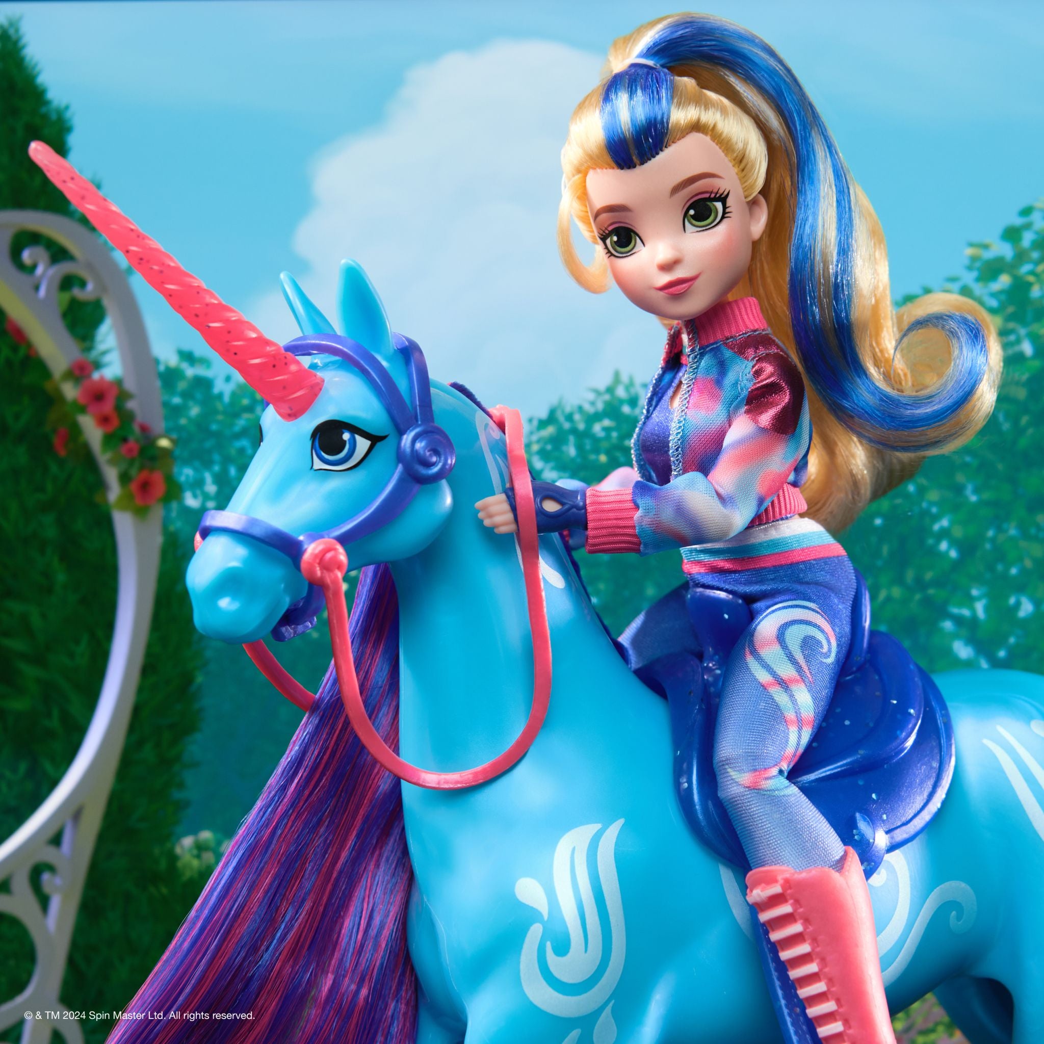 Hot Sale! 27.9cm River Unicorn from Unicorn Academy Inspired by Netflix Show