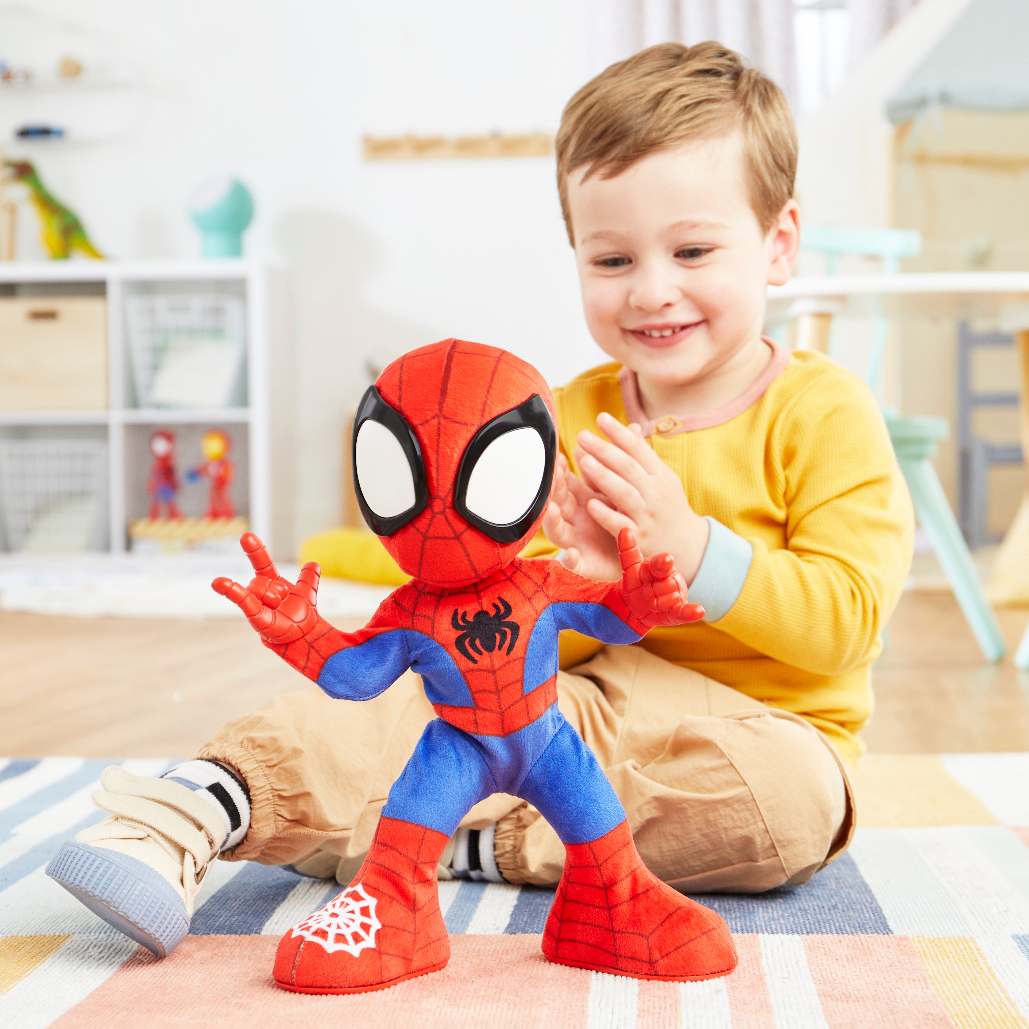 Marvel Spidey and His Amazing Friends Interactive Dance & Crawl Spidey Toy