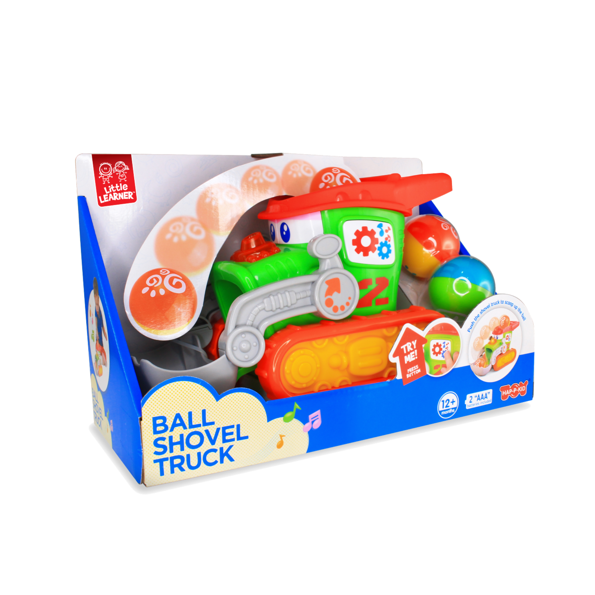 Hot! Little Learner Electronic Ball Shovel Truck