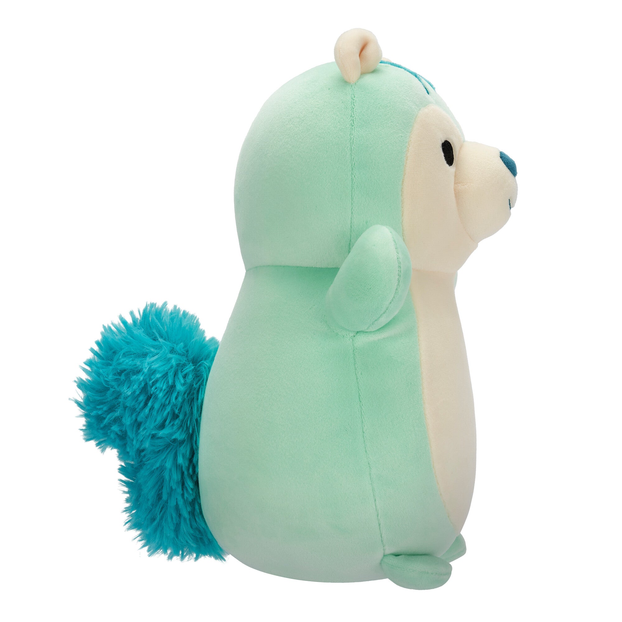 10-Inch Squishmallows Hugmees Fuyuki Mint Green Squirrel Plush Toy