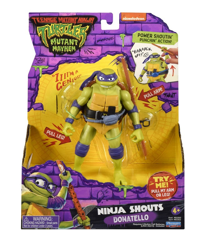 Hot! Teenage Mutant Ninja Turtles: Mutant Mayhem Donatello Deluxe Figure