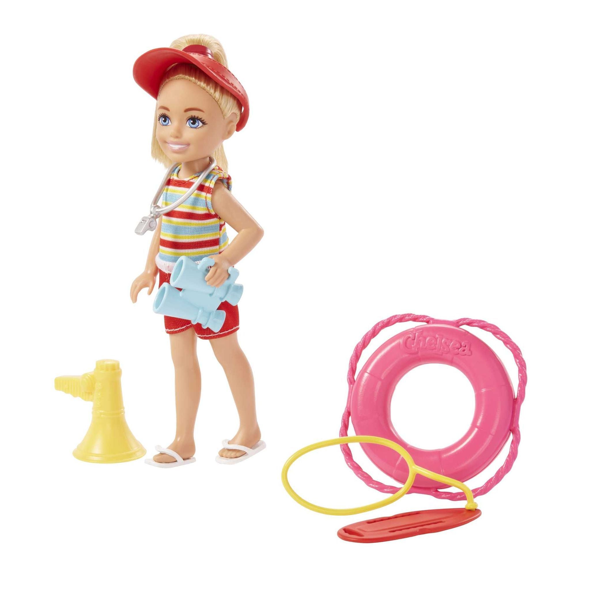 Hot! Barbie Chelsea Lifeguard Career Doll