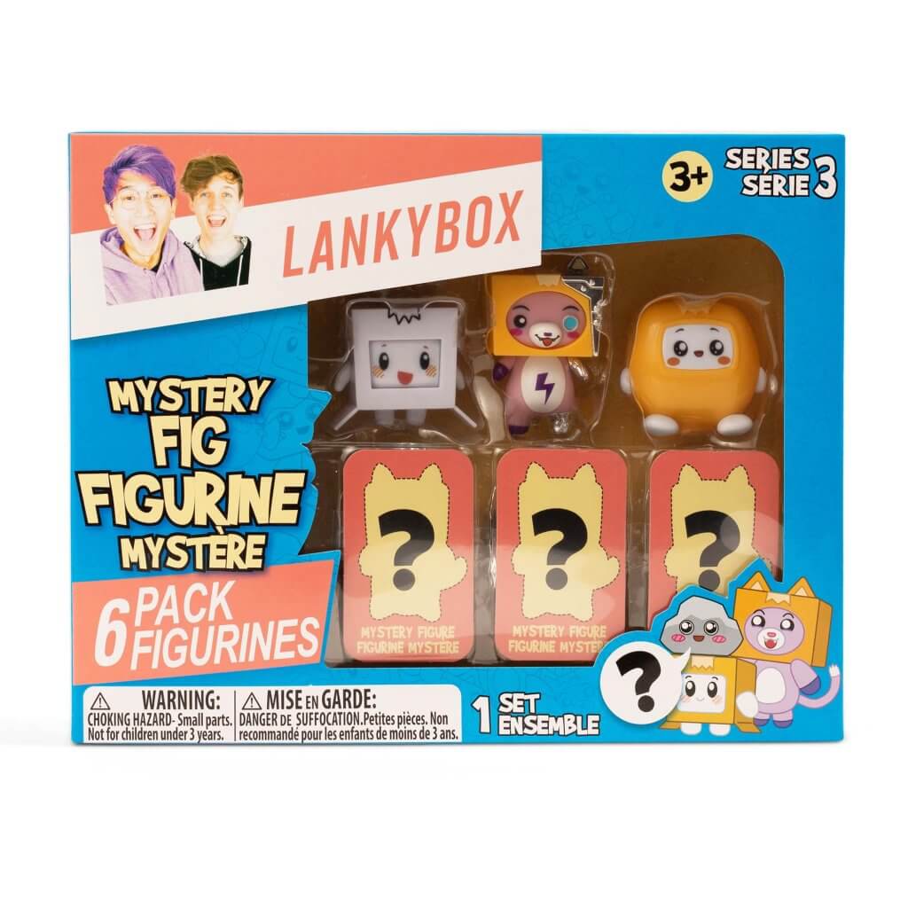 Lankybox Series 4 - 6-Pack Mystery Figures