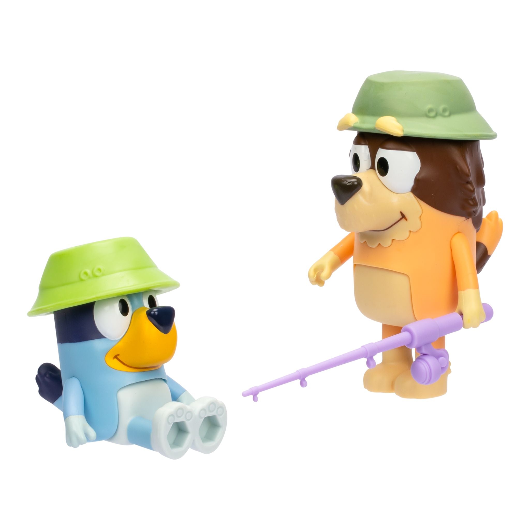 Bluey Season 11 Two - Piece Fishing with Grandad Figure Set