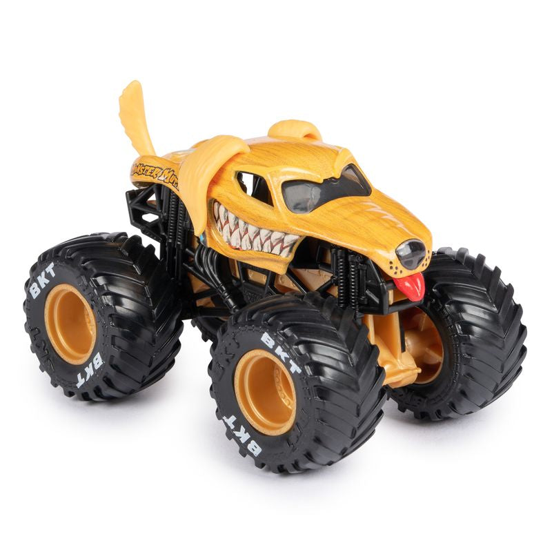 Hot! Monster Jam 1:64 Scale Monster Mutt Golden Truck - Series 31