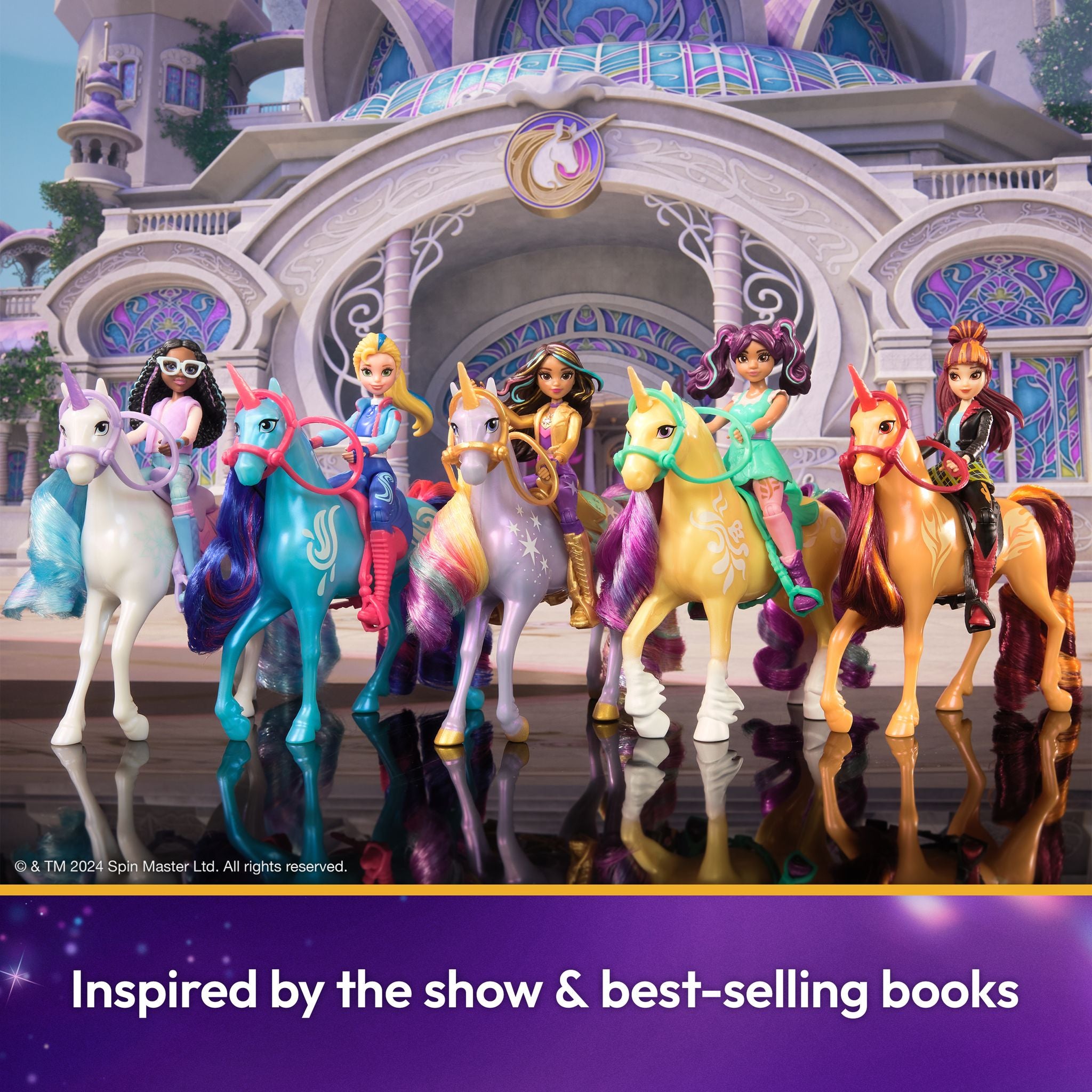 Hot Sale! Unicorn Academy Doll and Unicorn Set - Sophia & Wildstar for Girls
