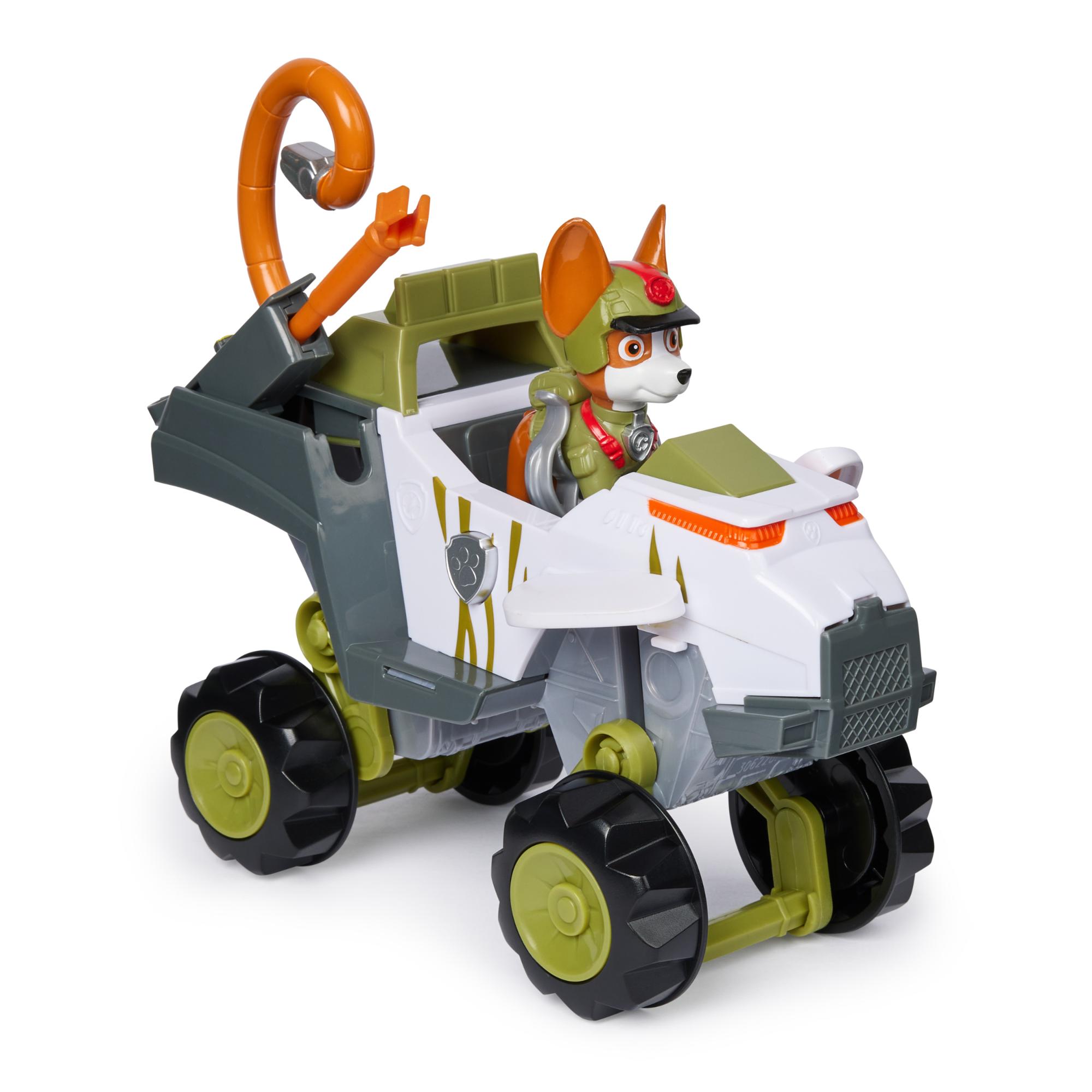 PAW Patrol Jungle Pups Tractor's Monkey Transforming Rescue Vehicle with Exclusive Figure
