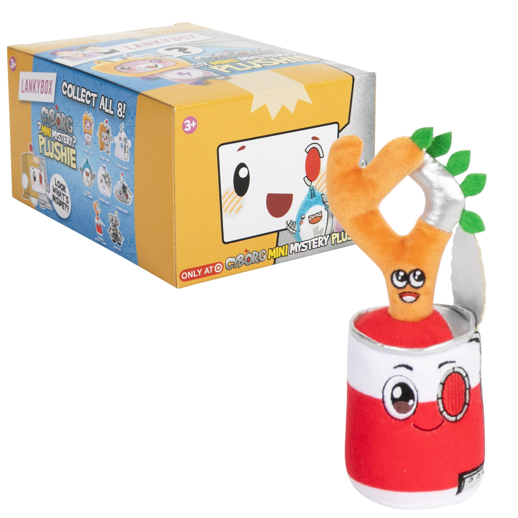 Hot! Lankybox 6-Inch Cyborg S3 Mystery Plush