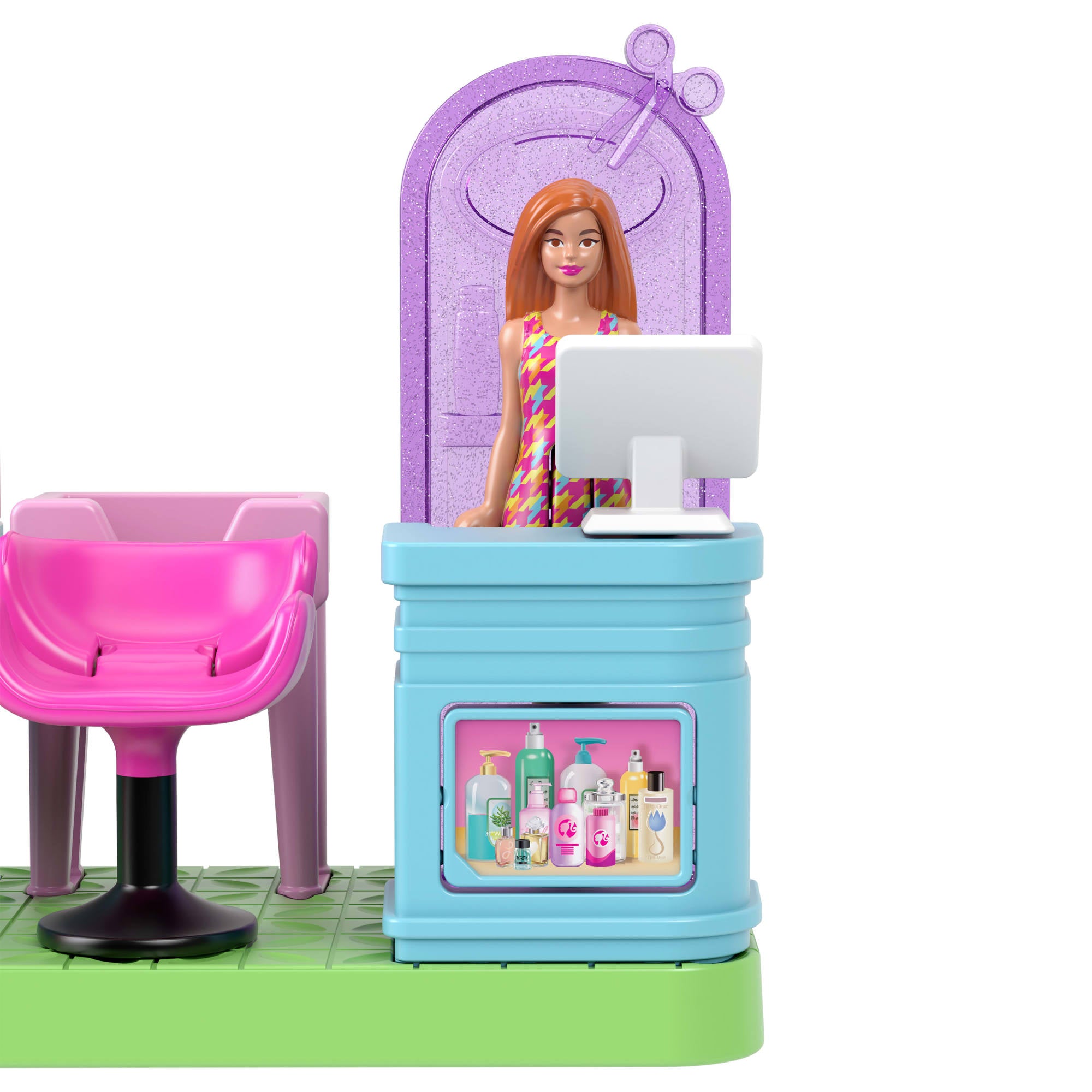 Barbie Mini BarbieLand Hair Salon Playset - Tiny Cuteness, Big Fun