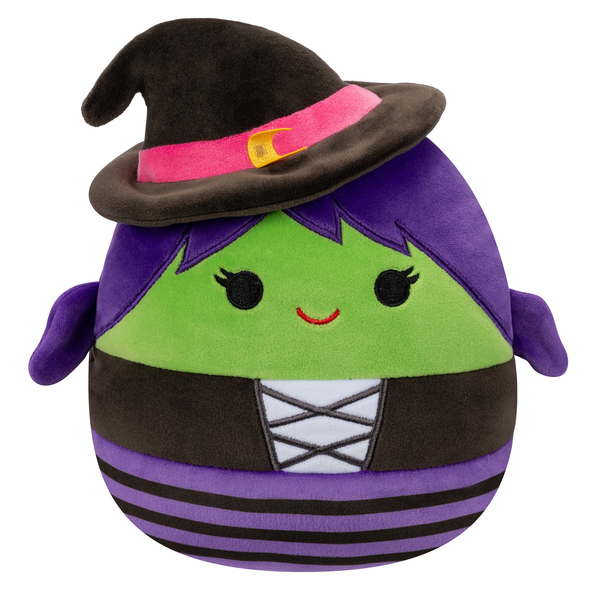 Hot Deal! 7.5-Inch Squishmallows Halloween Plush Toy - Adorable Green Witch with Hat