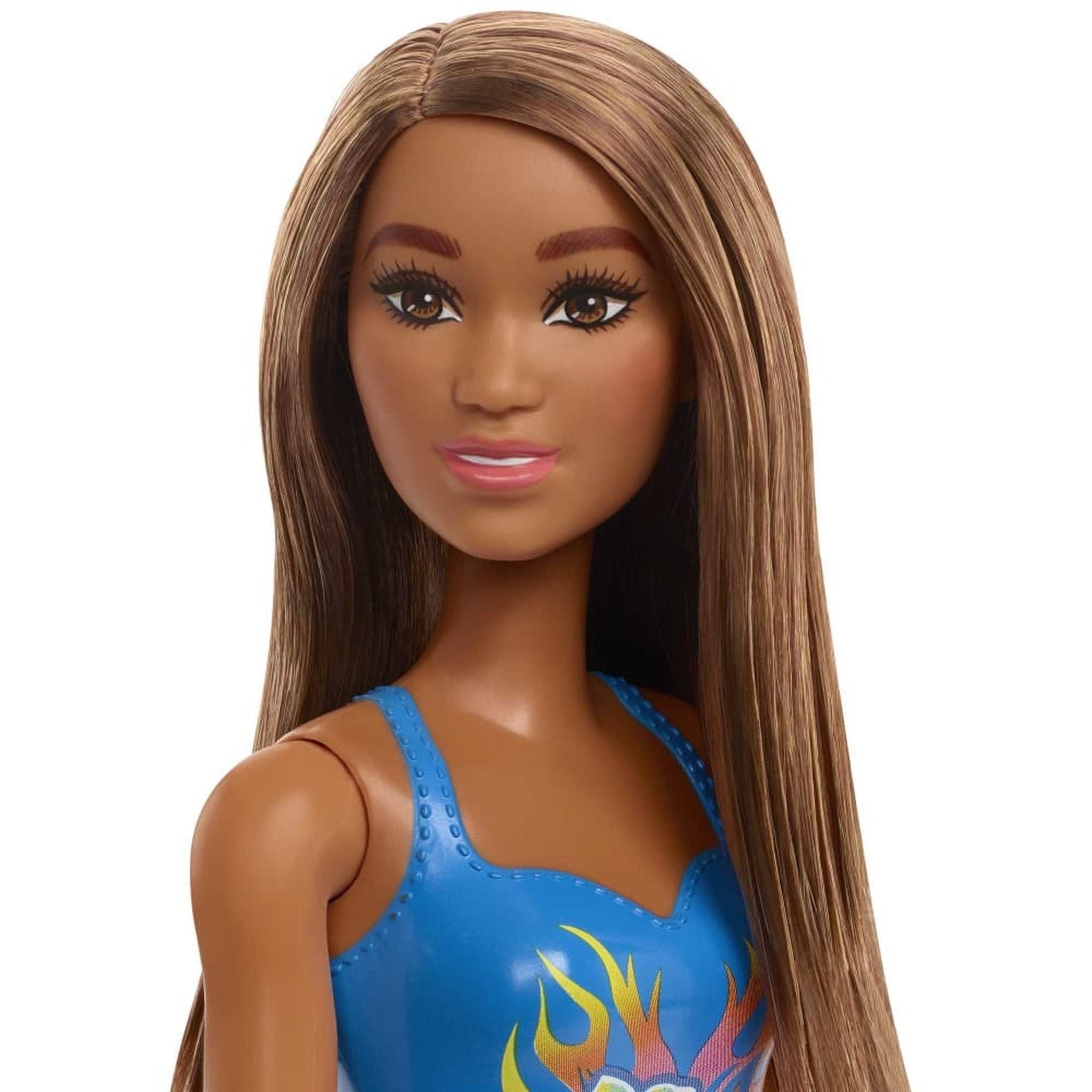 Hot Deal! Barbie Beach Doll in Blue Fire Swimsuit