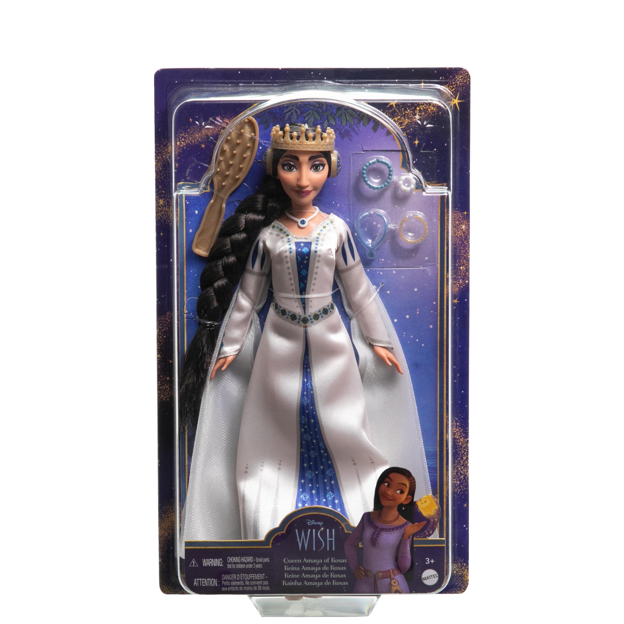 Hot Sale! Disney Wish - Queen Amaya of Rosas Fashion Doll for Kids