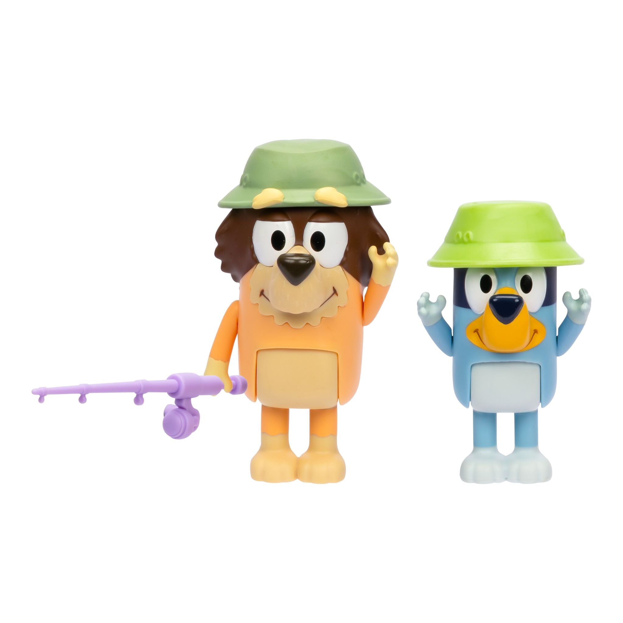 Bluey Season 11 Two - Piece Fishing with Grandad Figure Set