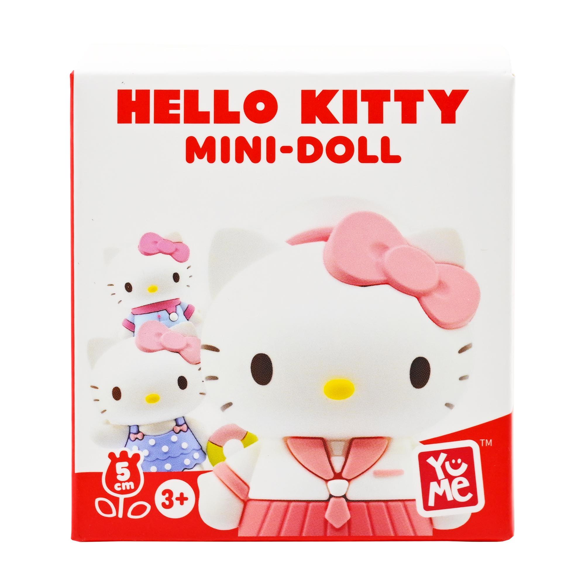 Hello Kitty 50th Anniversary 5cm Mini Bling Box Figurine Collection - Dress Up Diary Asst