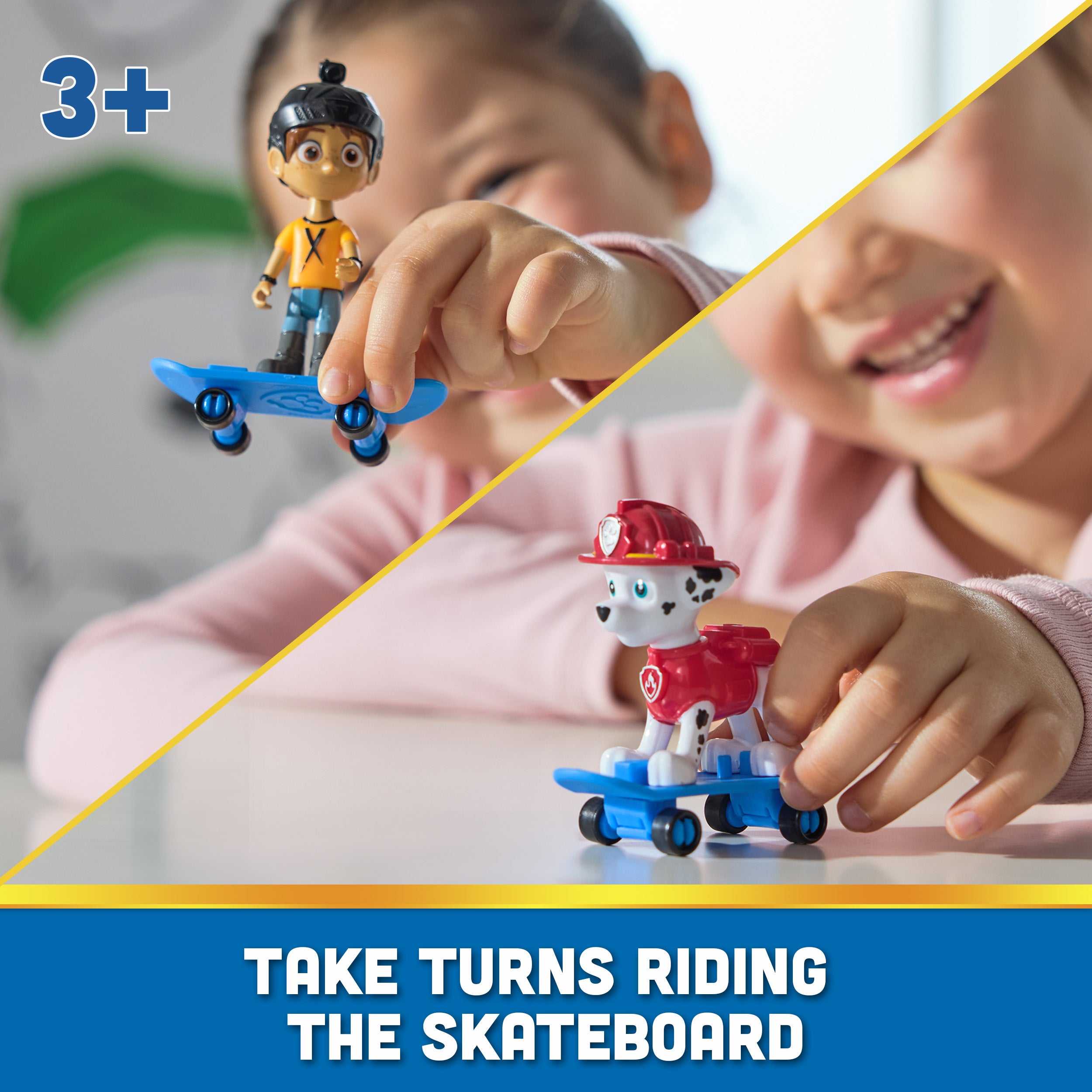 PAW Patrol Marshall and Cool Daring Danny X Action Figures