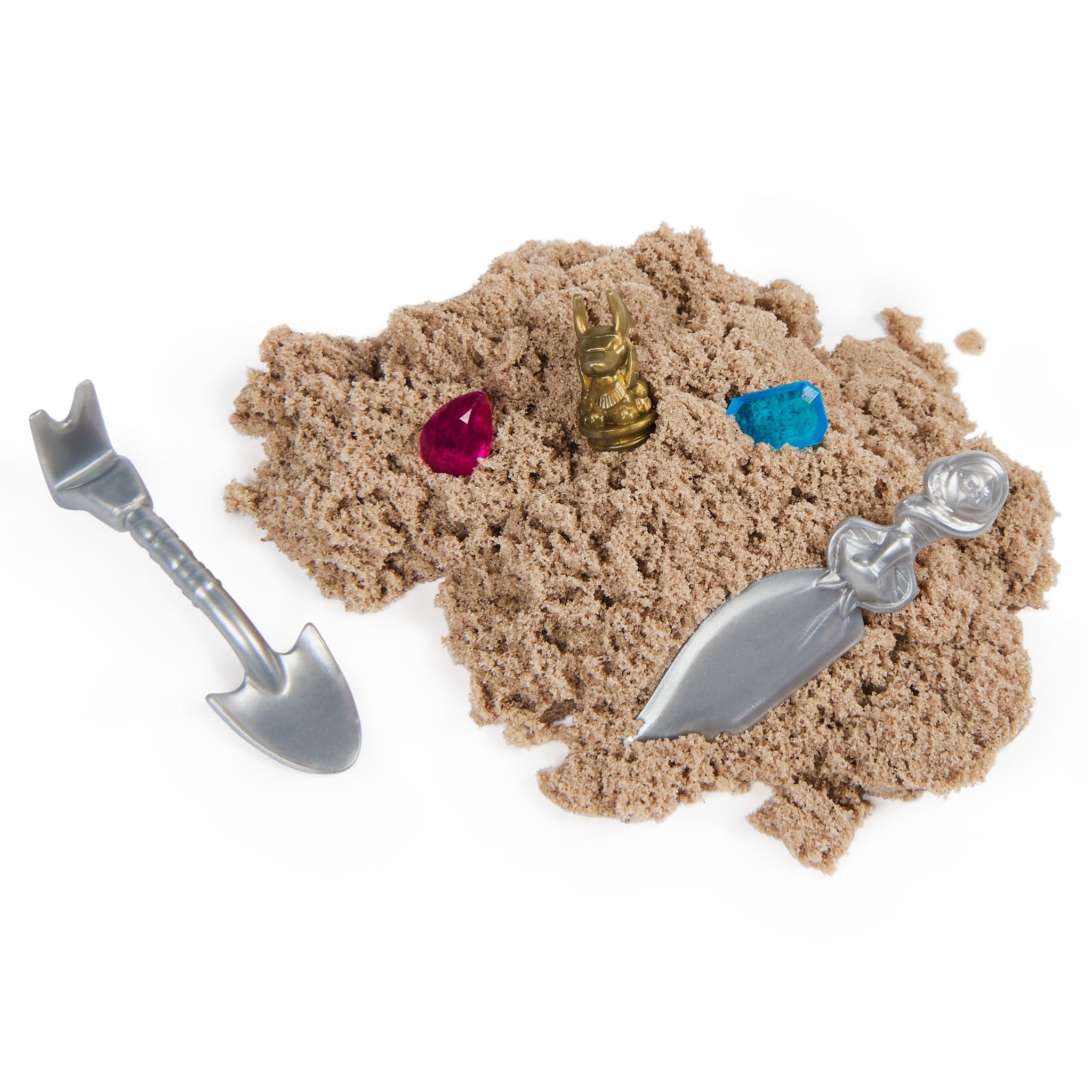 6oz Natural Brown Kinetic Sand Mummy Tomb Set - Collectible & Fun for Kids
