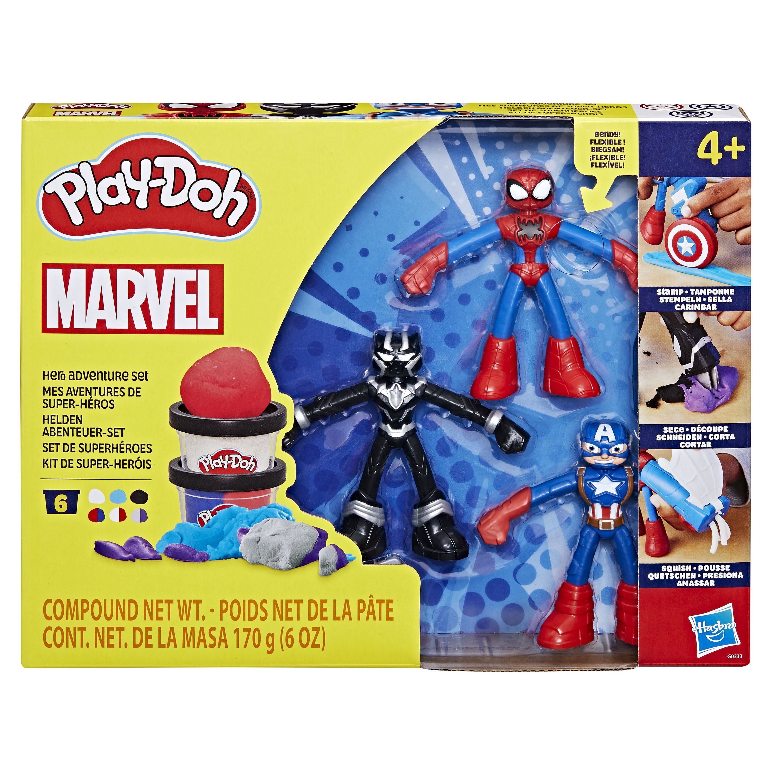 Play-Doh Marvel Superhero Adventure Set for Creative Kids