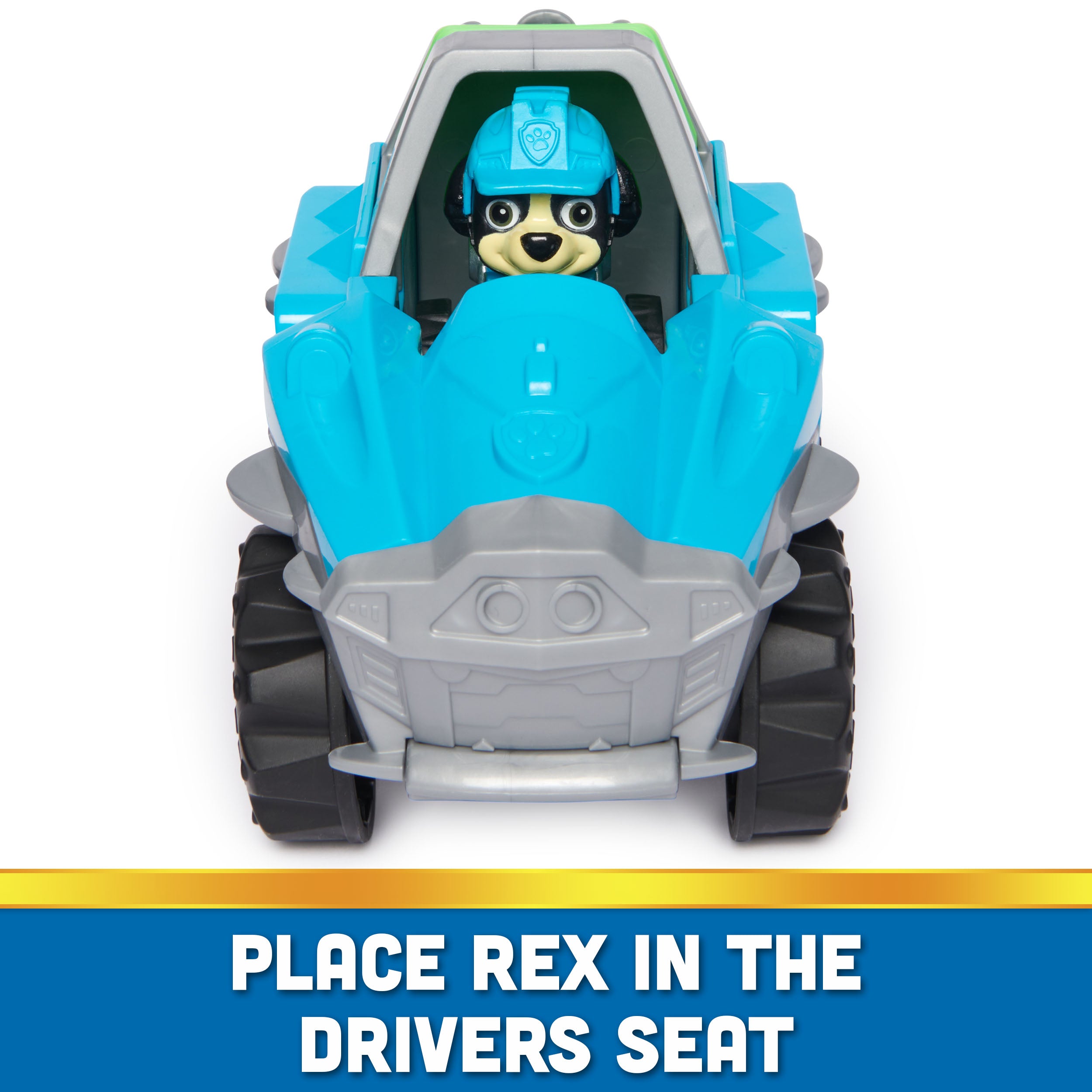 Sustainable PAW Patrol Rex's Dinosaur Rescue Action Vehicle