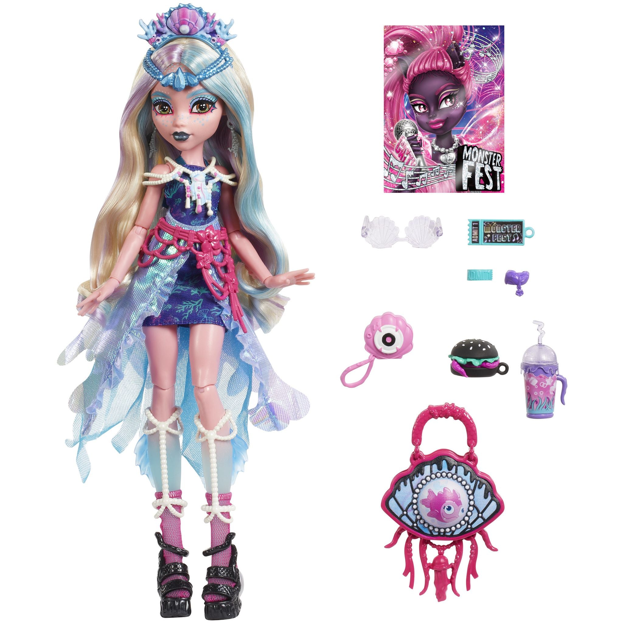 Monster High Monster Fest - Lagoona Blue Doll: Great Gift!