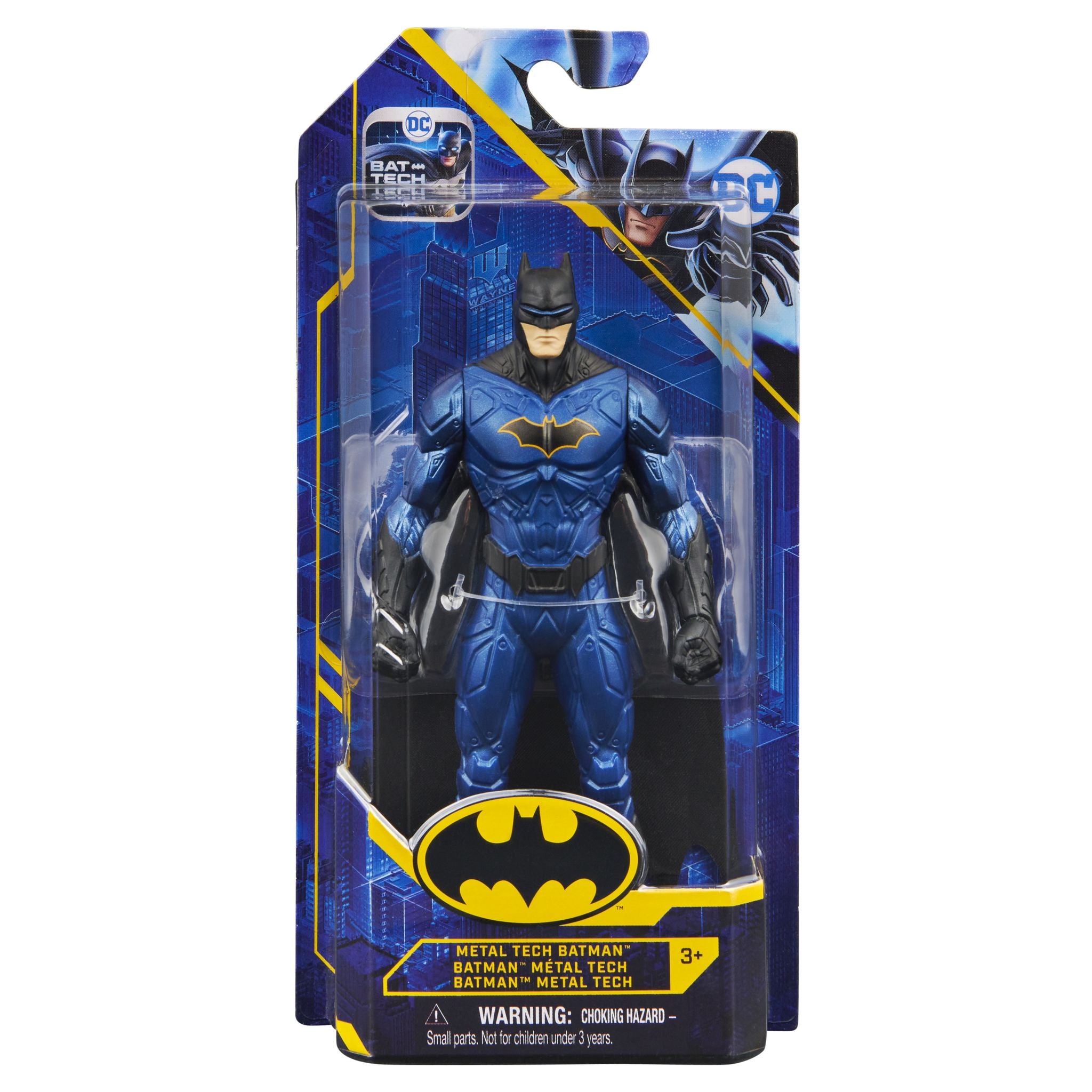 DC Comics 6-Inch Metal Tech Batman S3 Collectible Action Figure