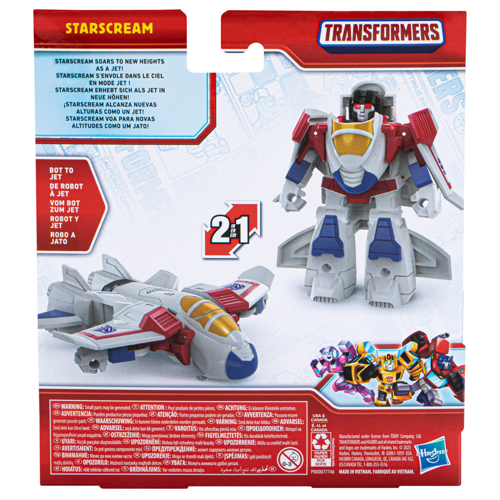Hot Sale! Transformers Classic Heroes Team Action Figure - Starscream for Kids Aged 3+