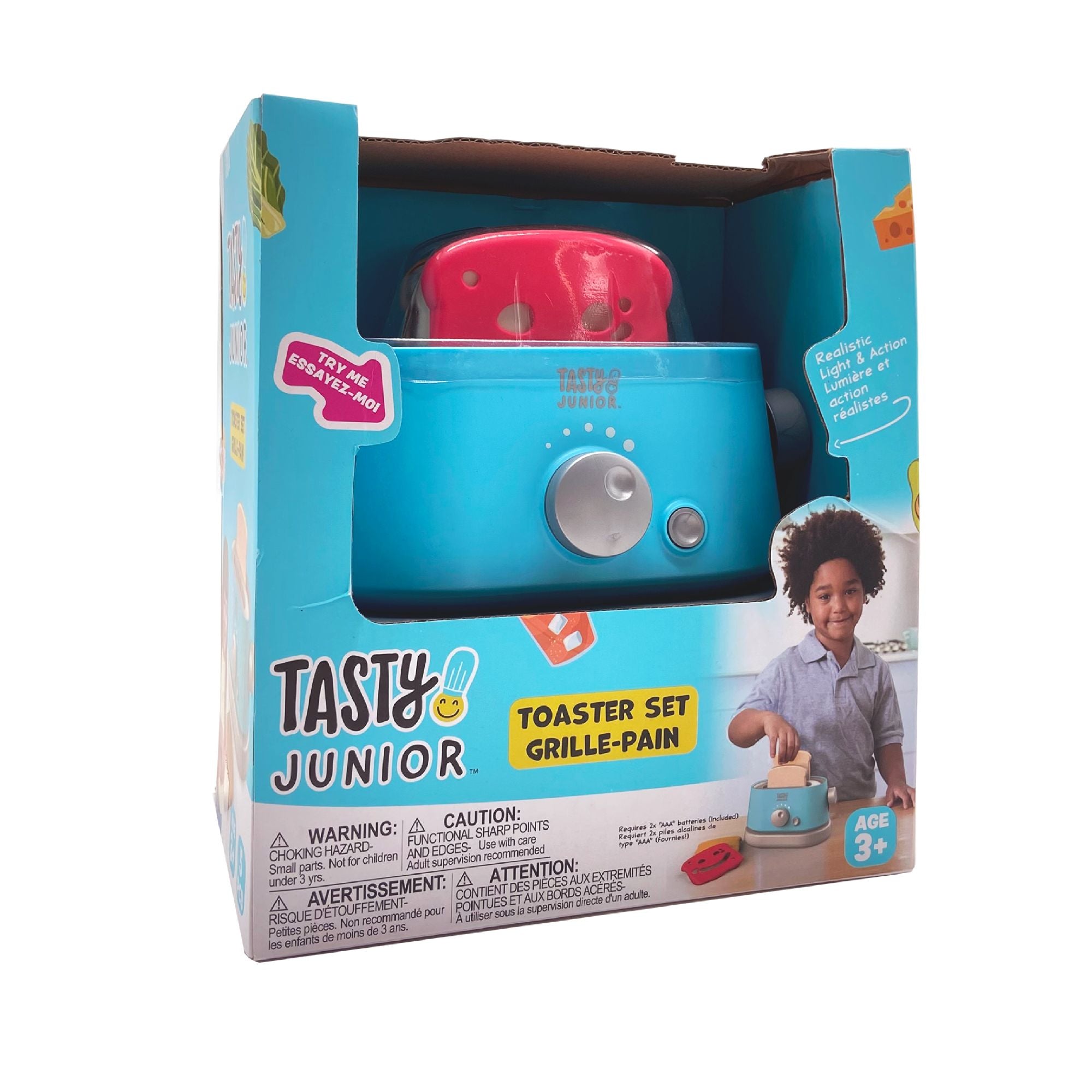 Hot Deal! Tasty Junior Battery - Operated Pretend Toaster Set