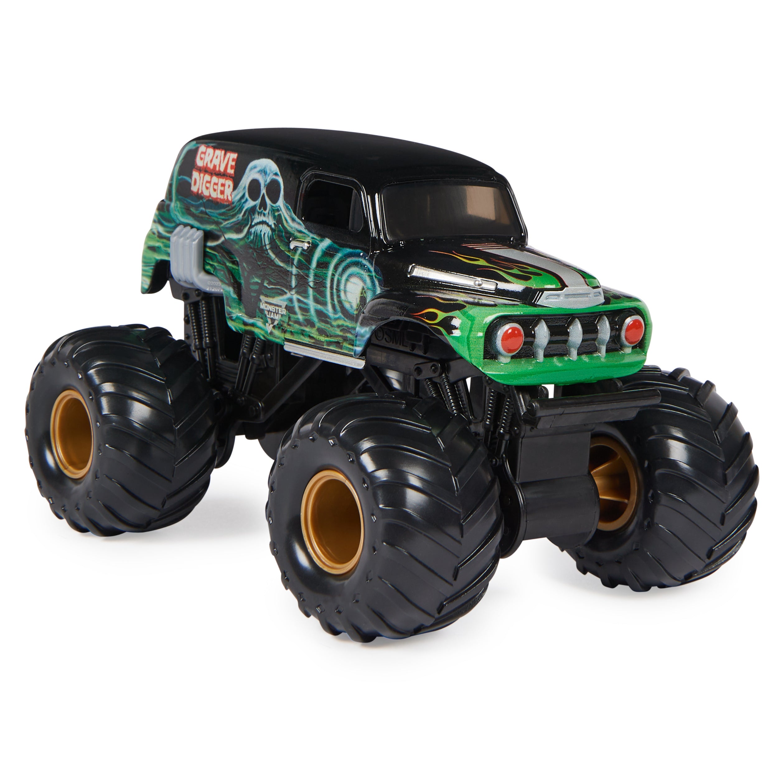 Hot Deal! Monster Jam 1:24 Scale Die - Cast Monster Truck Series 18 Grave Digger Replica