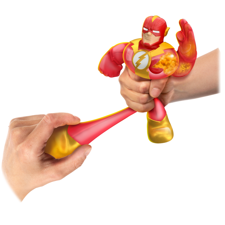 Hot Sale! Heroes Of Goo Jit Zu DC Season 5 Gold Charge Flash Action Figure Pack