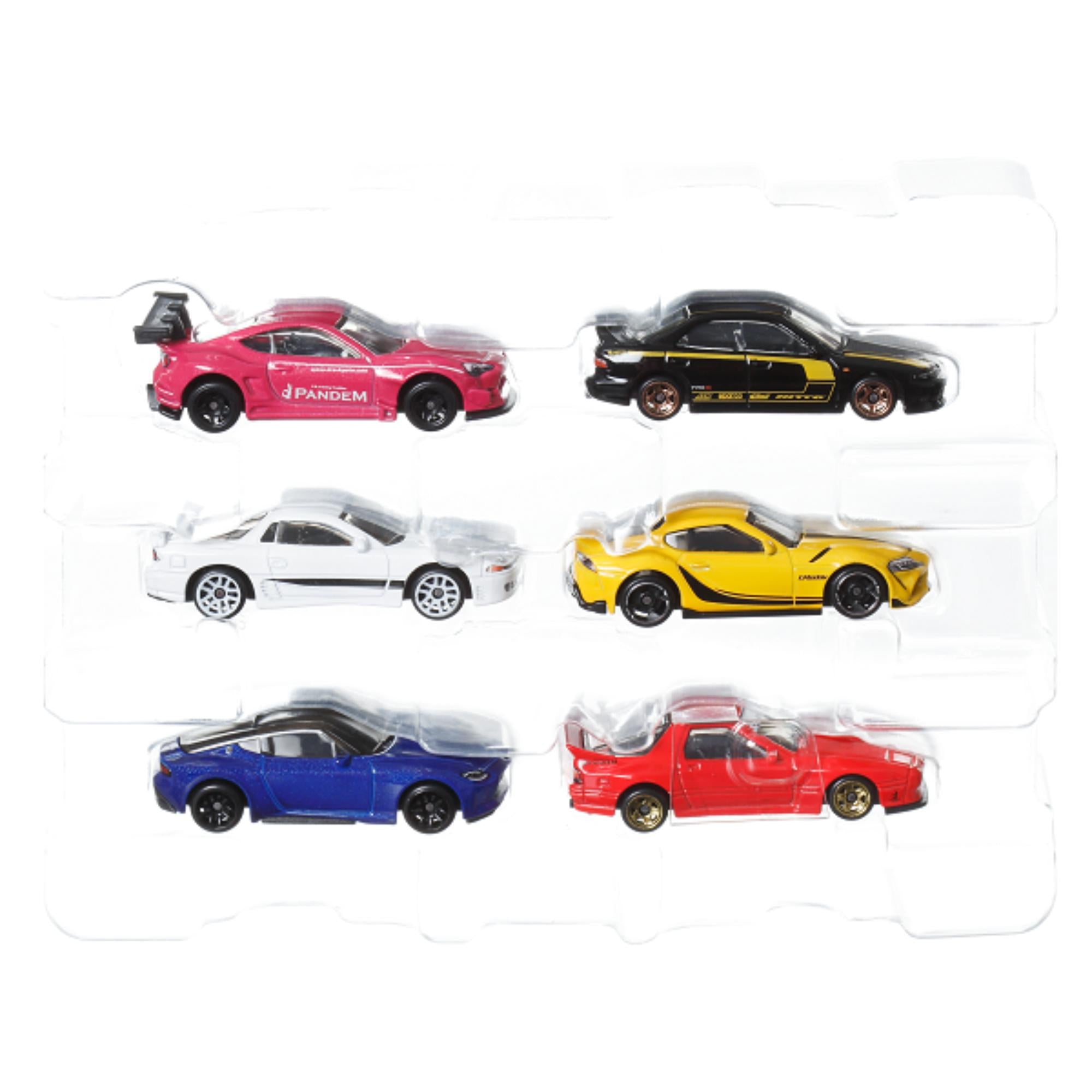 Hot Wheels Japan Streets Collector Multipack with Six 1:64 Scale Toy Cars