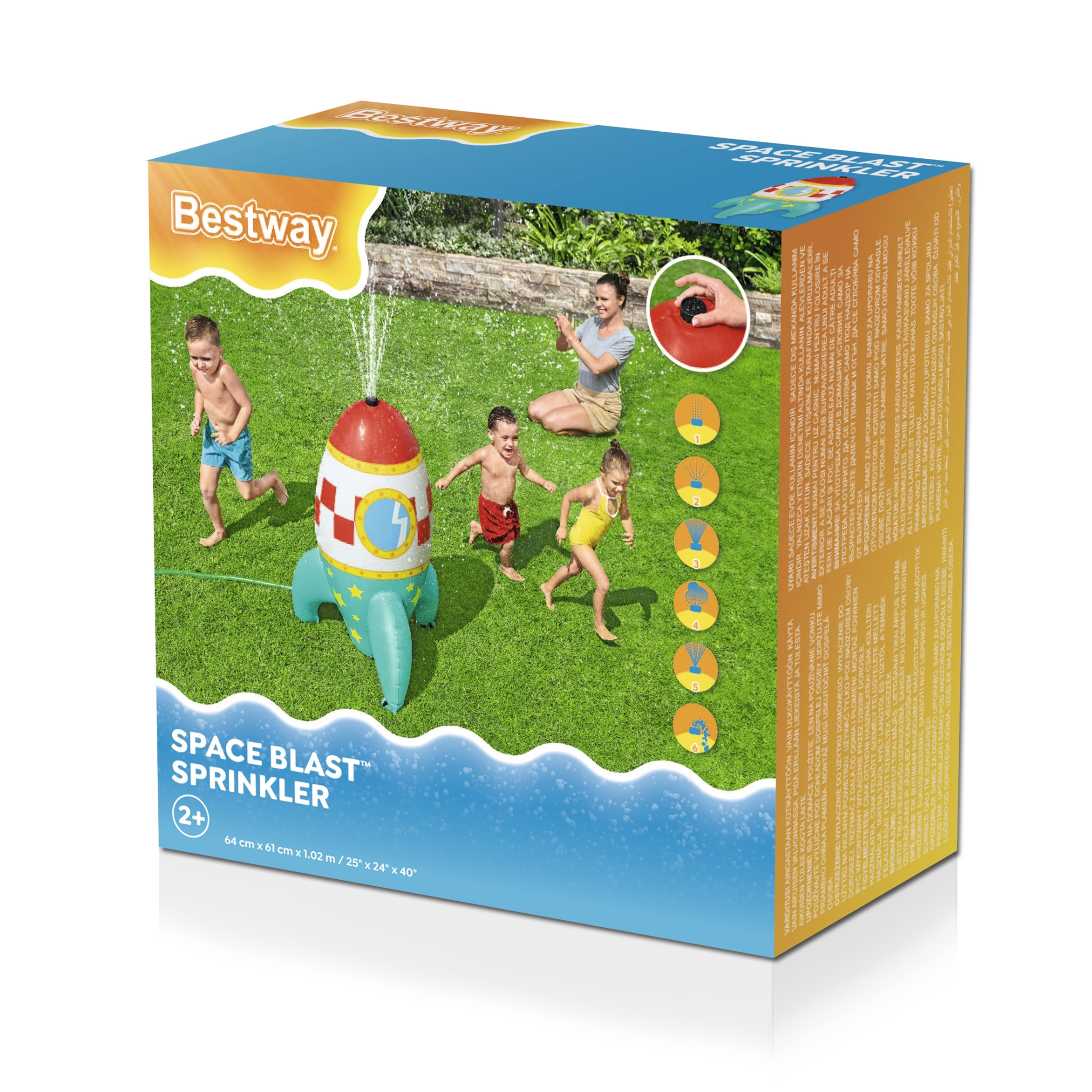 Bestway Space Blast Sprinkler - Get Summer Fun Now!