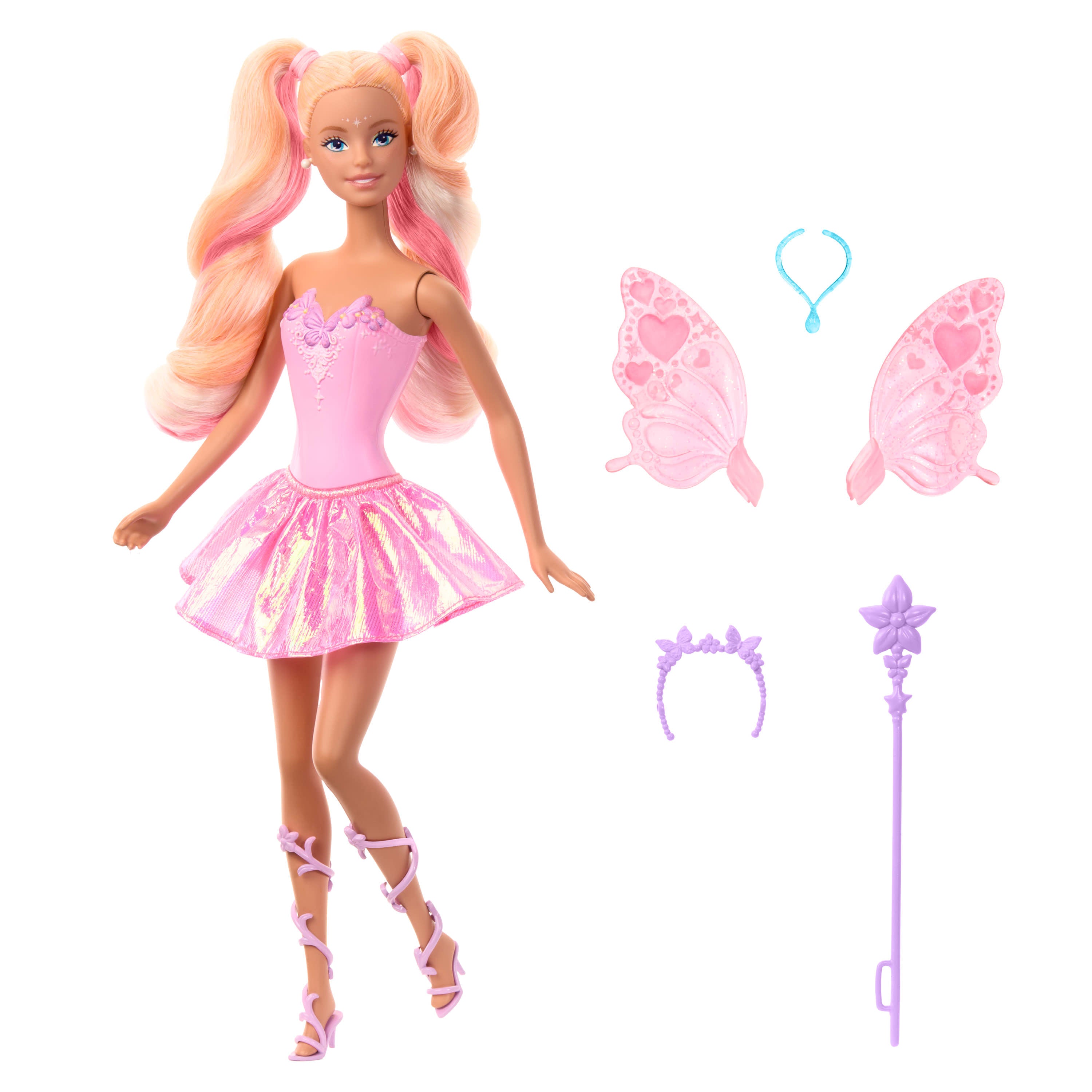 Hot! Barbie Colour - Changing Fantasy Fairy Doll