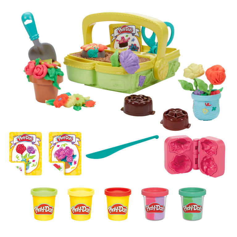 Play - Doh Creative Blooming Flowers Kids Playset for Endless Fun