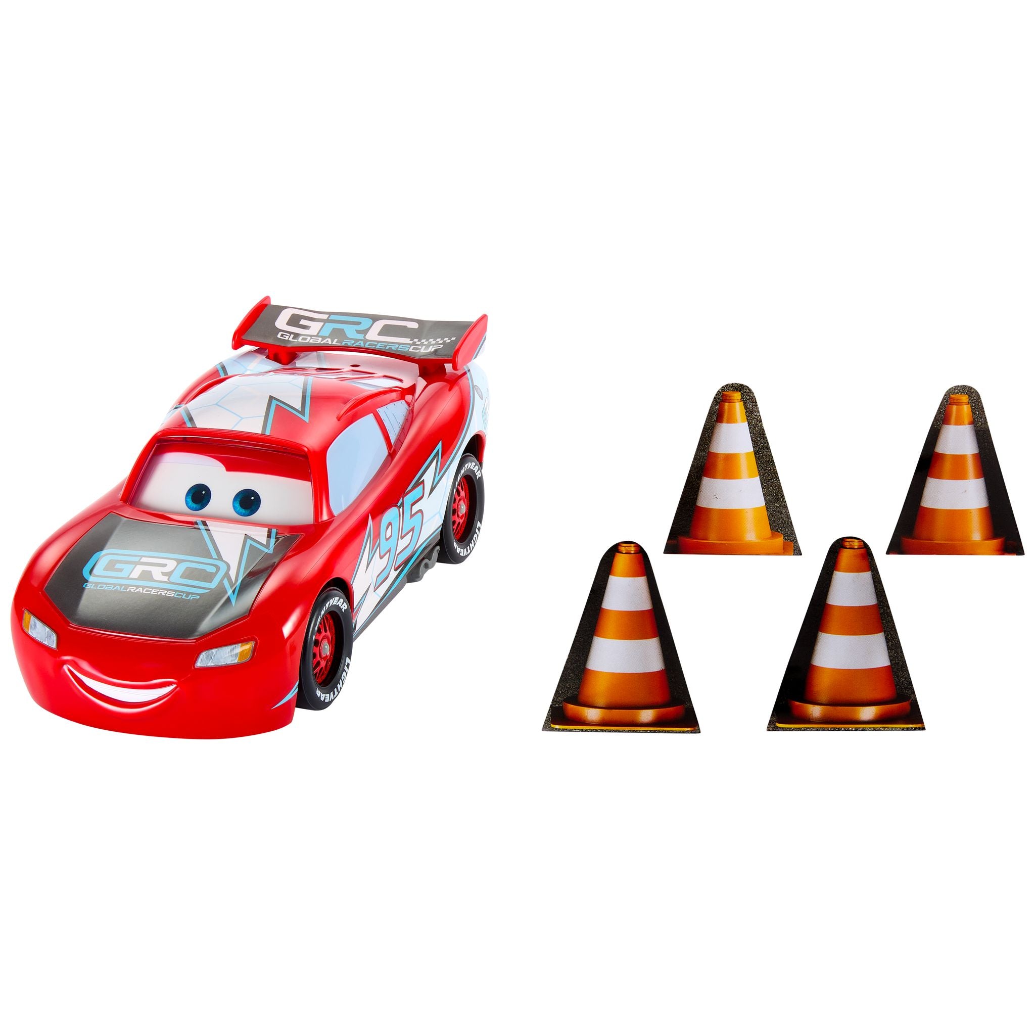 Hot Sale! Disney Pixar Cars Global Racers Cup Drift & Race Toy Lightning McQueen Car