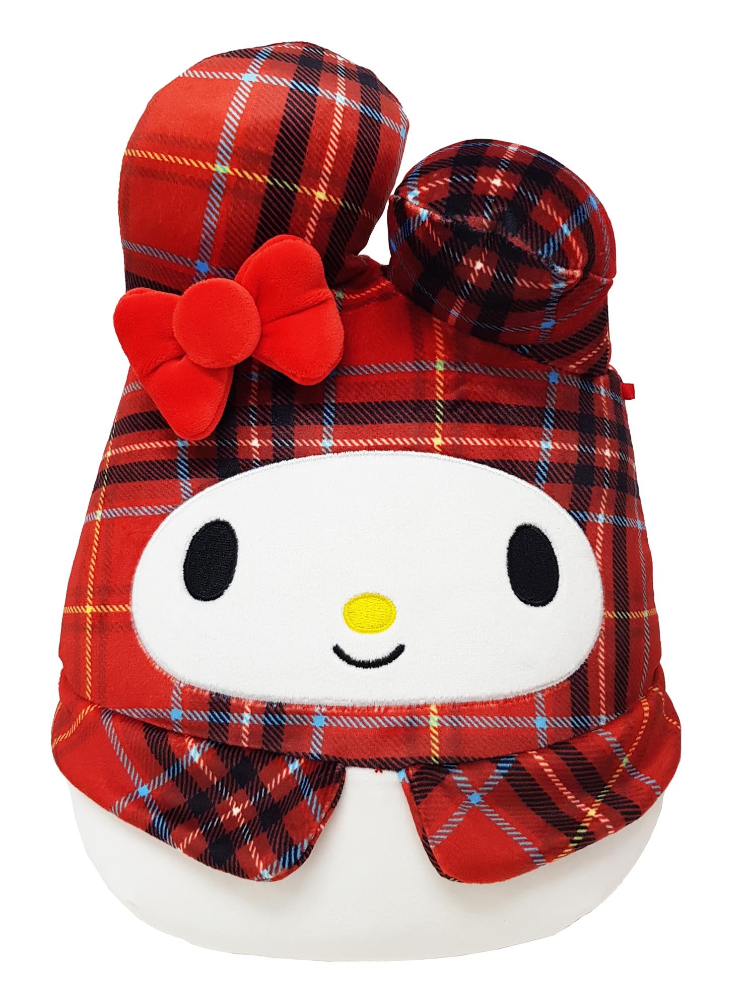 Hot! 8 Inch Squishmallows Sanrio My Melody Red Plaid Plush