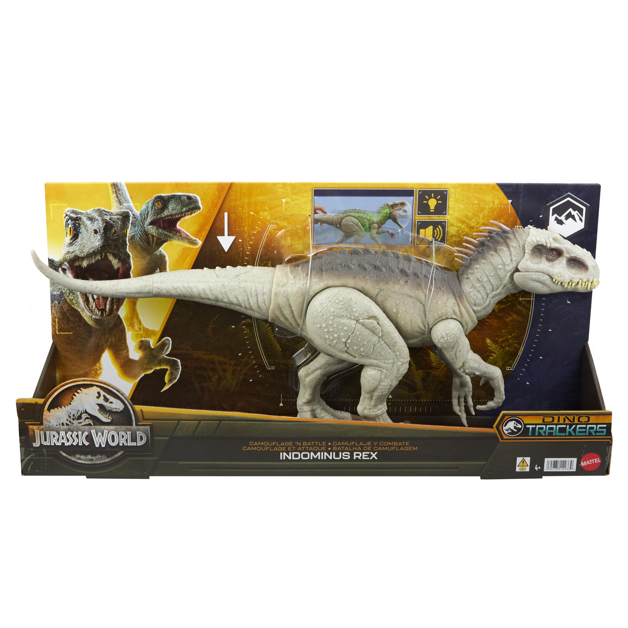 Jurassic World Indominus Rex Dinosaur Toy with Camouflage N Battle Feature