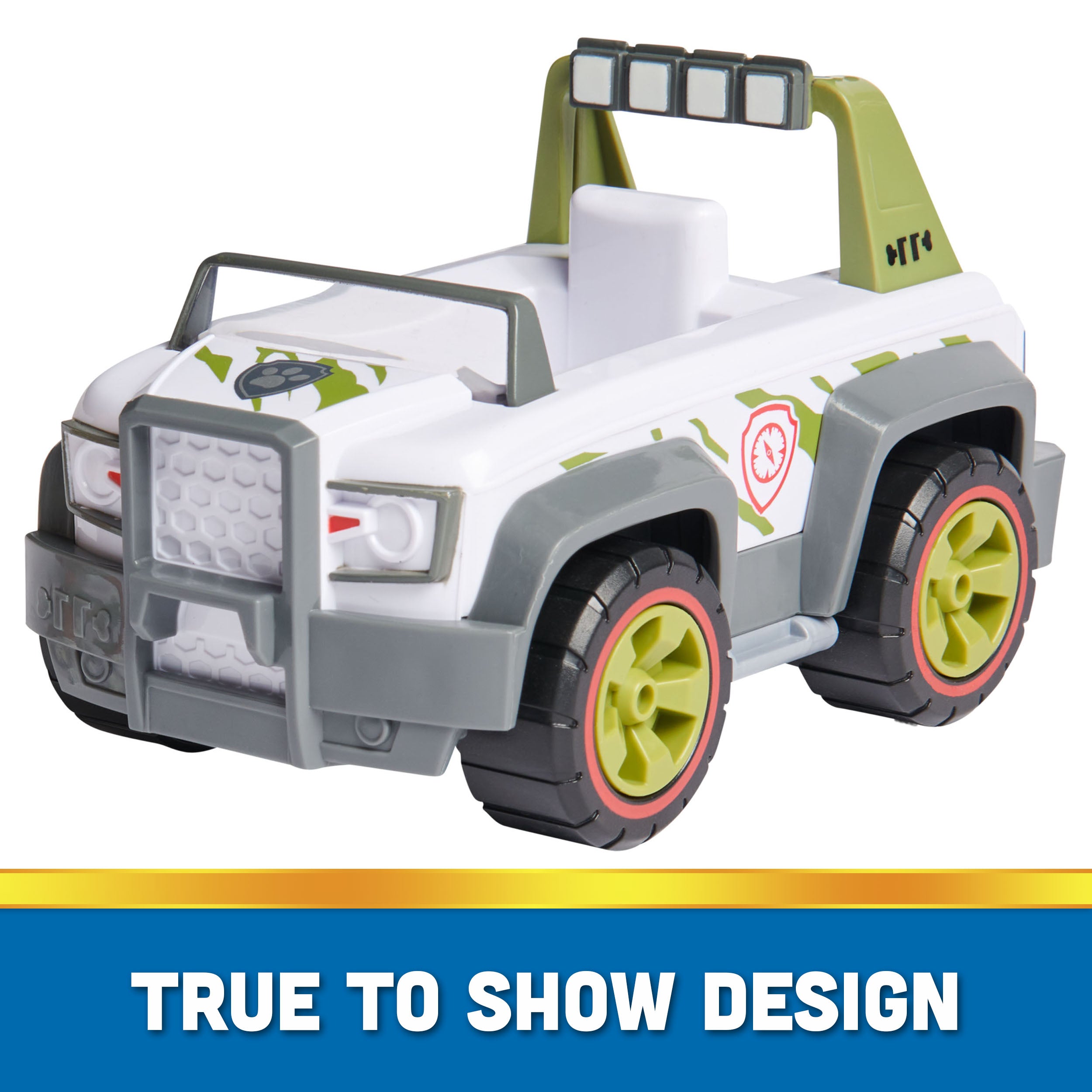 PAW Patrol: Tracker's Sustainable Jungle Cruiser Off - Road Toy Vehicle for Kids