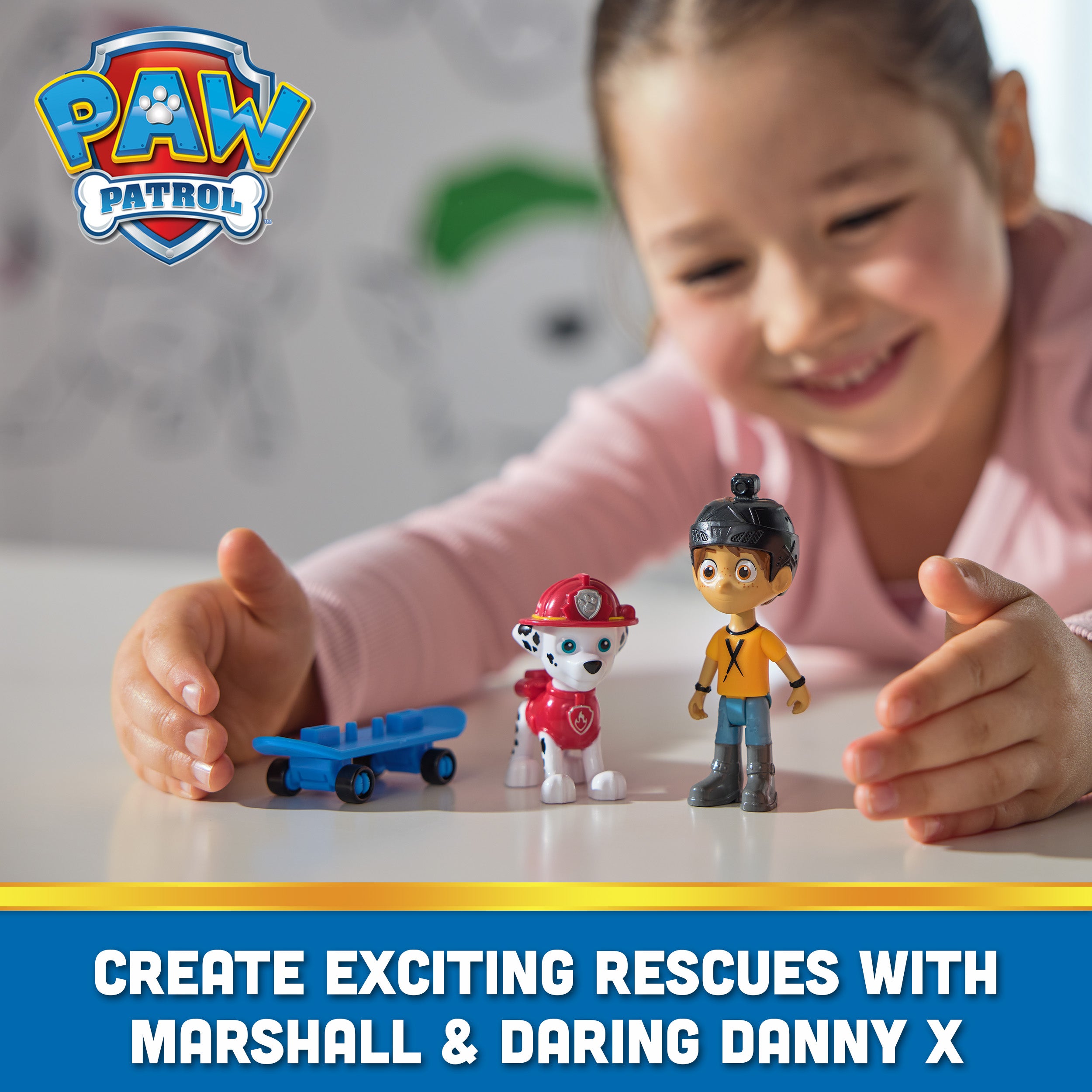 PAW Patrol Marshall and Cool Daring Danny X Action Figures