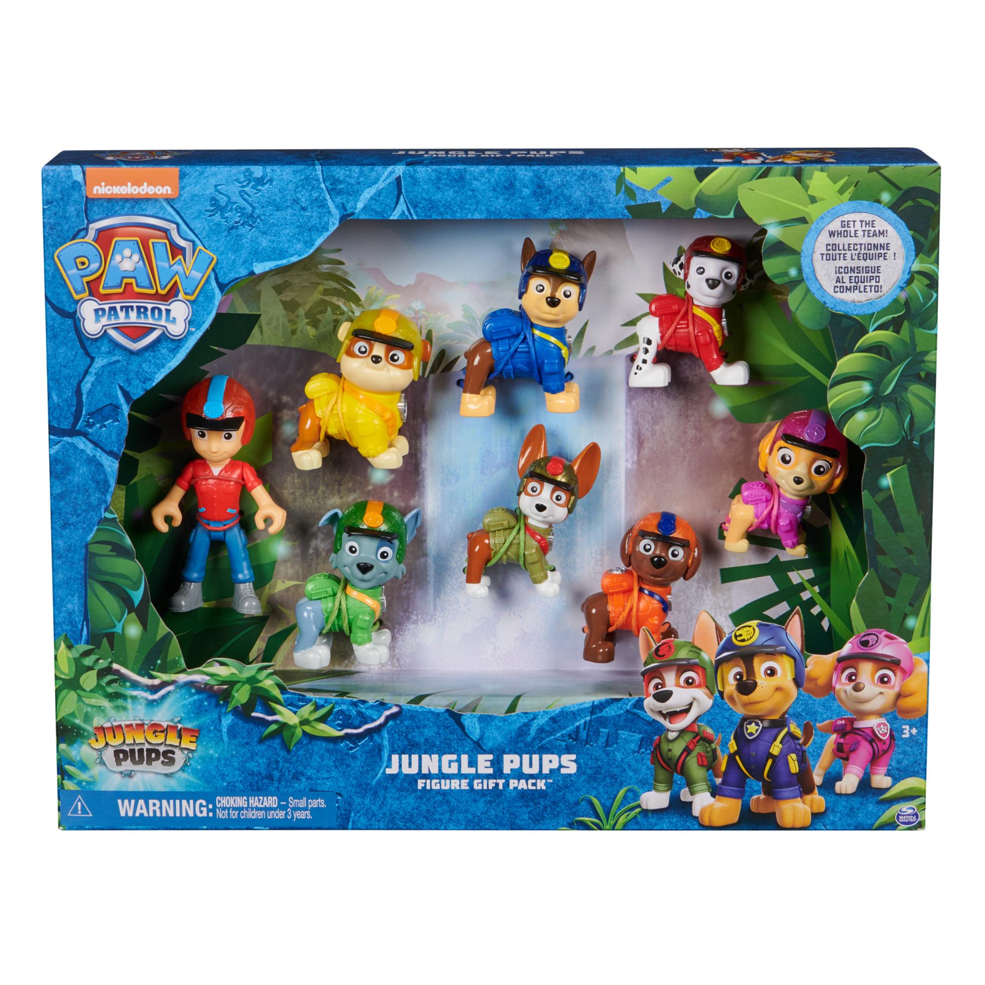 PAW Patrol Jungle Pups 8-Piece Action Figure Gift Set - Must-Have for Fans