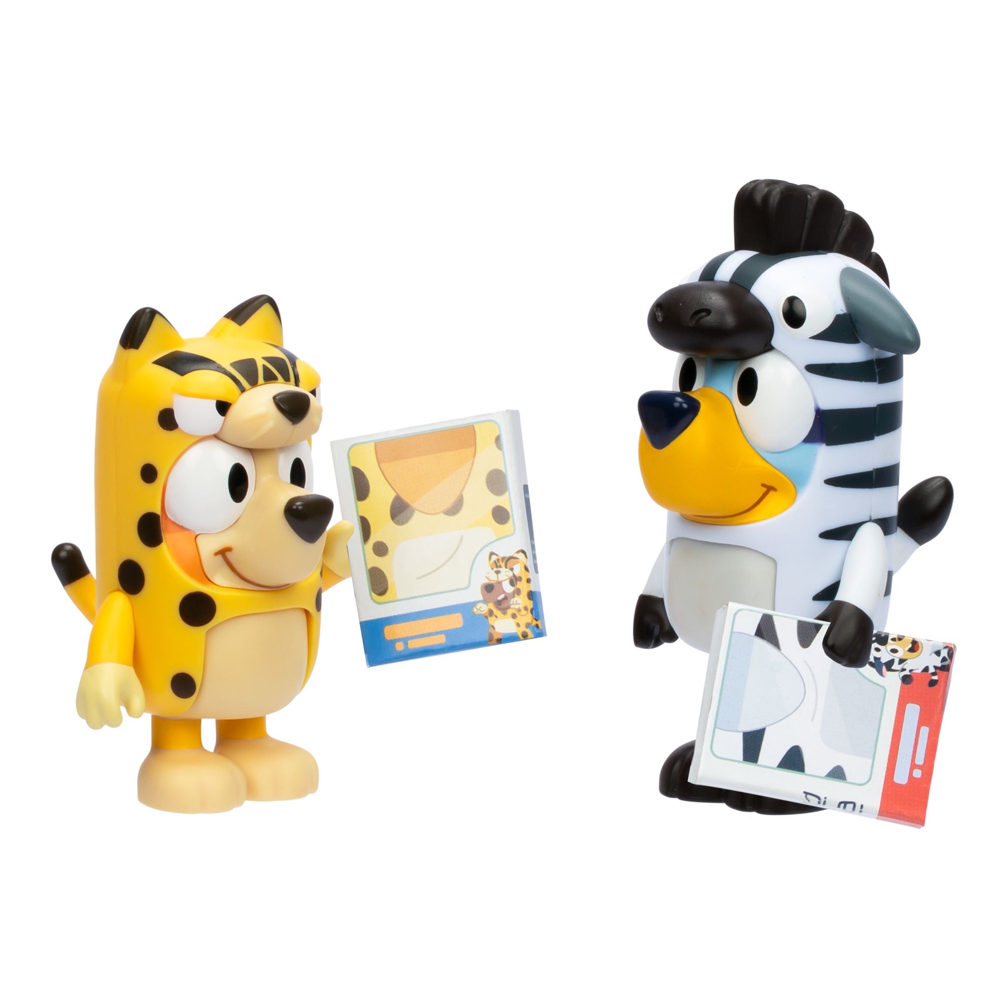 Bluey Season 11 Two - Pack Figures with Animal Costume Themed Accessories