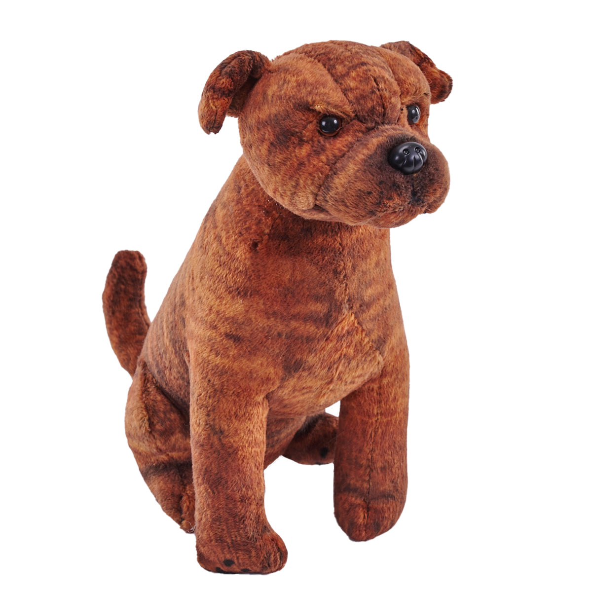 Wild Republic 5.5 Inch Staffordshire Bull Terrier Rescue Dog - Realistic with Sound