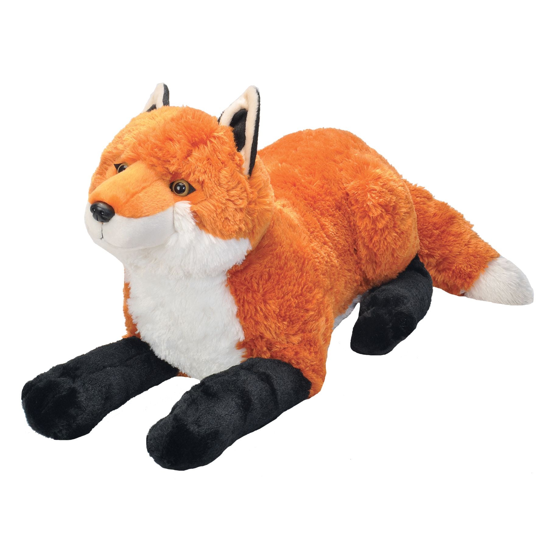 Wild Republic Jumbo 30-Inch Cuddlekins Red Fox Stuffed Toy - Perfect for Hugging!