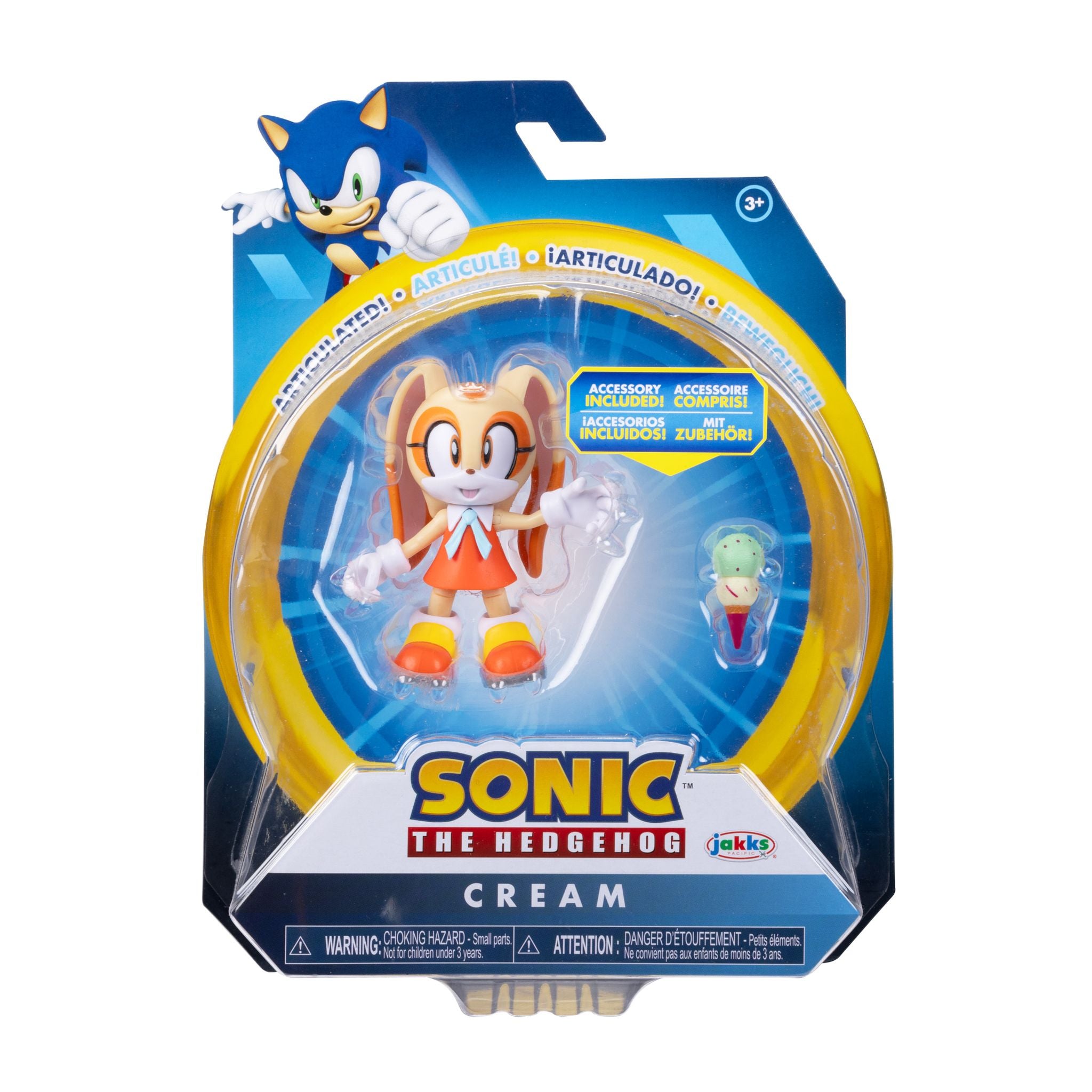 Hot Sale! 4-Inch Modern Cream Sonic Wave 13 Action Figure for Kids and Fans