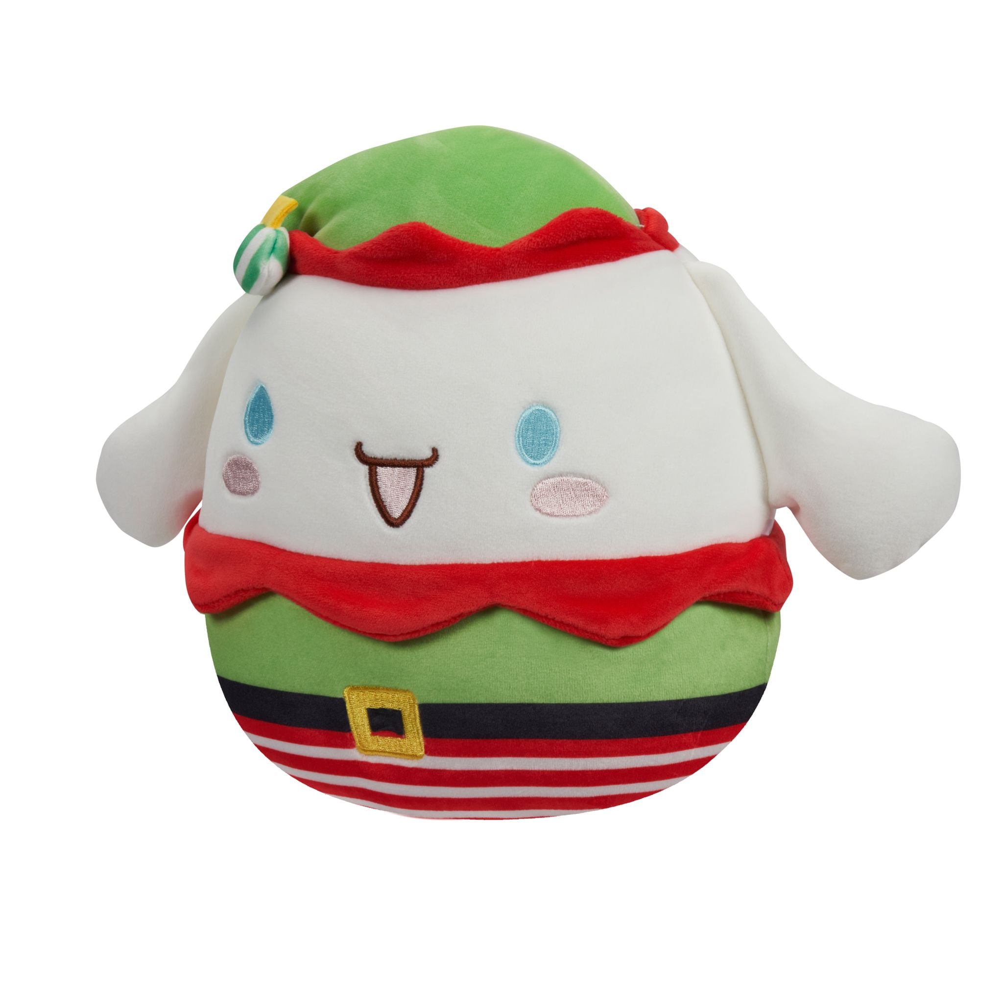 Limited-time Offer: 8 Inch Squishmallows Sanrio Christmas Cinnamoroll Elf Plush