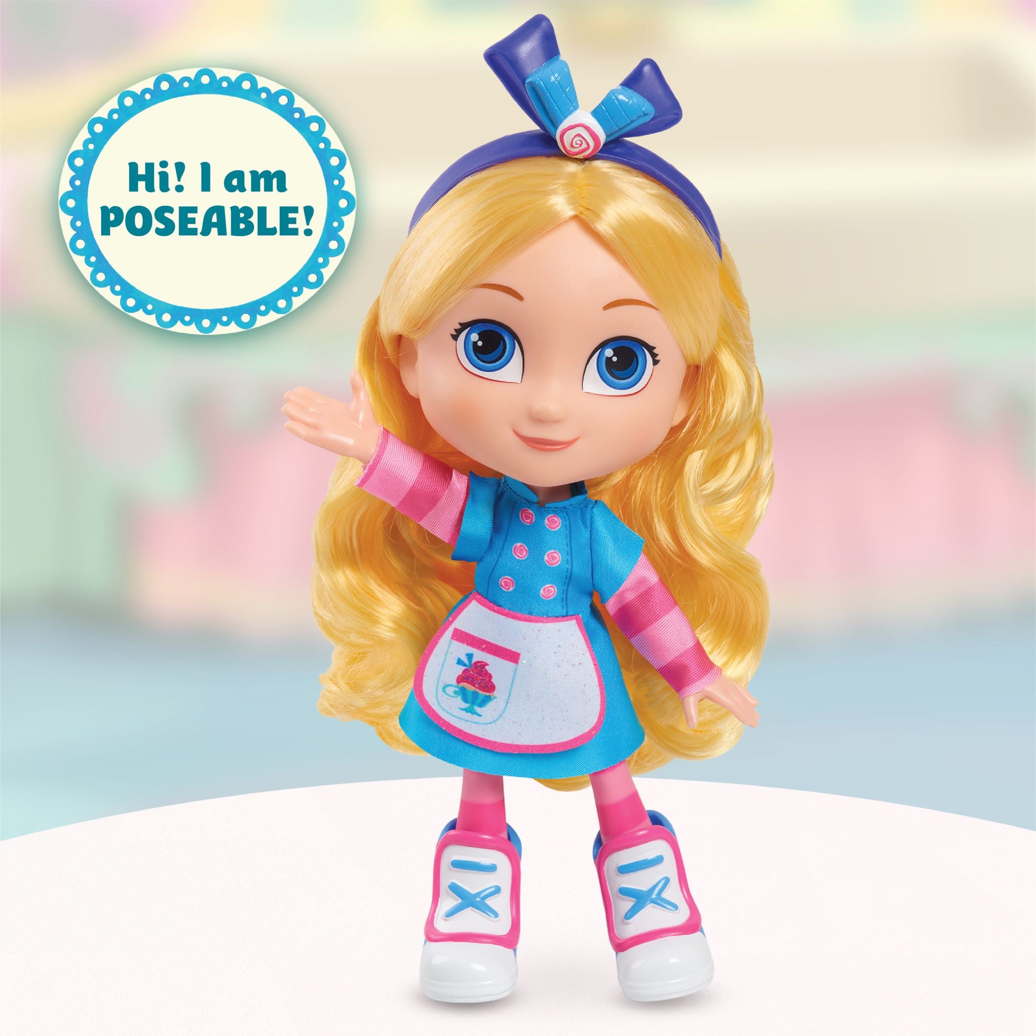 Hot Sale! Disney Junior Alice's Wonderland Bakery Alice & Magical Oven Toy Set for Kids
