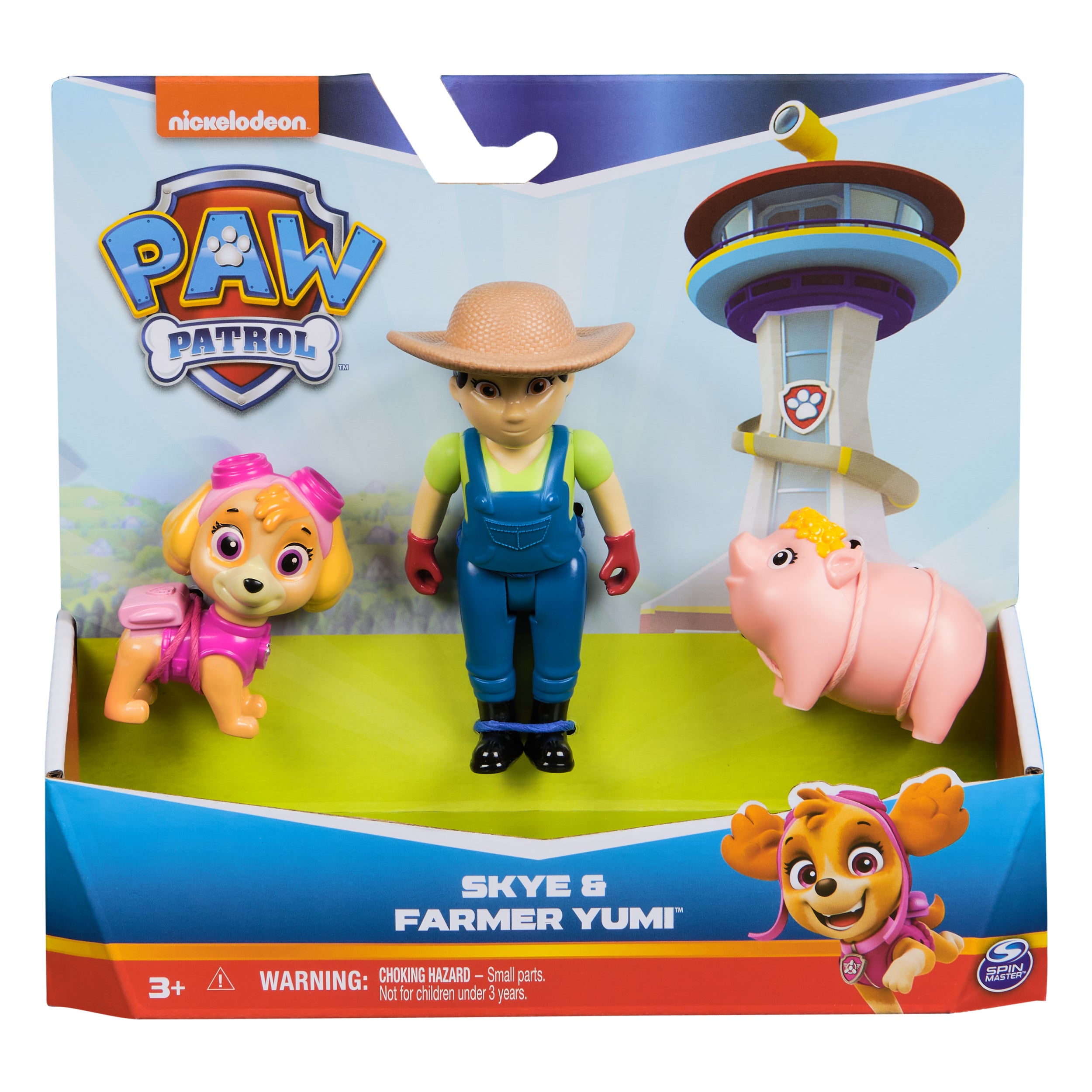 PAW Patrol Skye and Farmer Yumi Action Figures for Creative Play