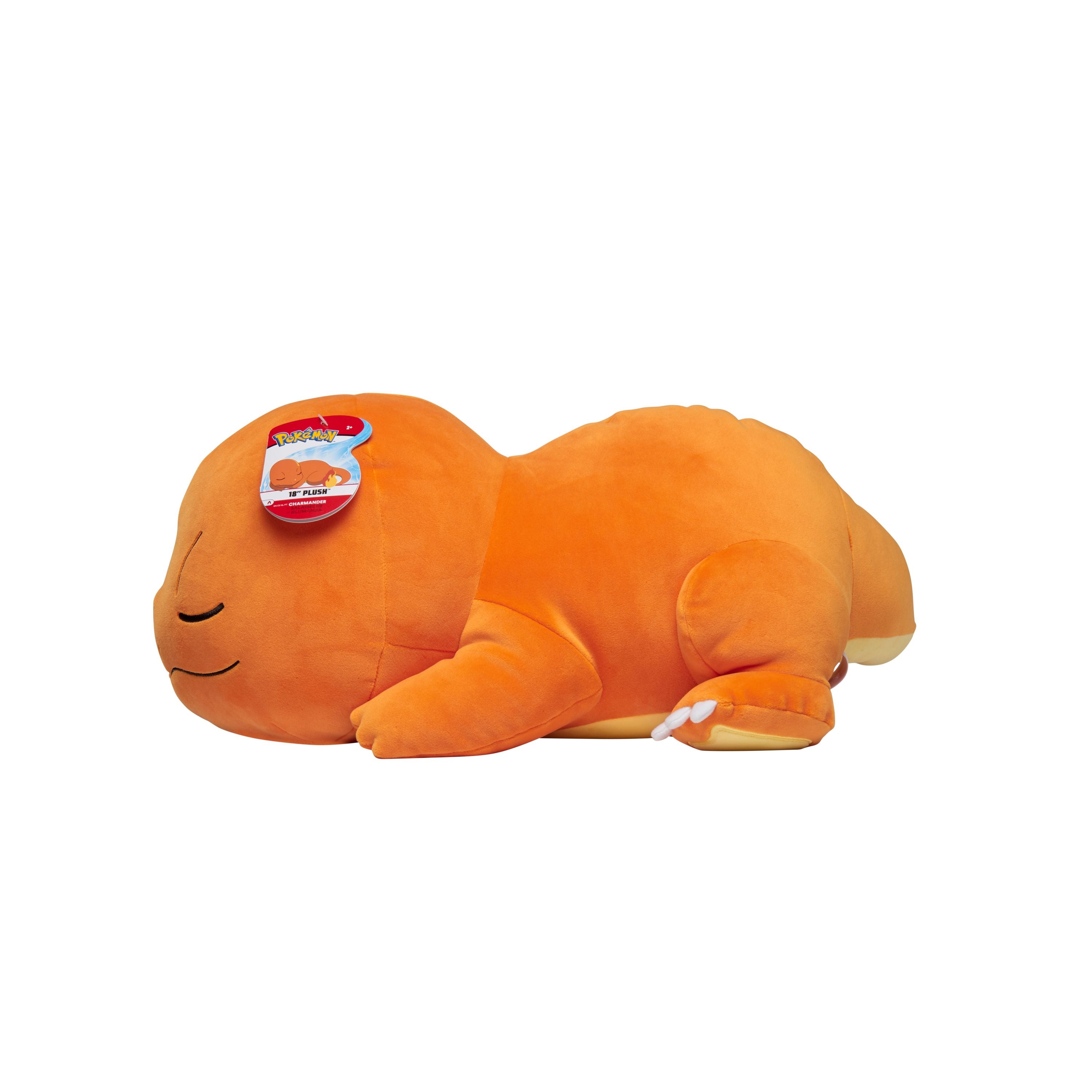 18-Inch Sleeping Charmander Pokémon Plush - Ideal for Cuddling