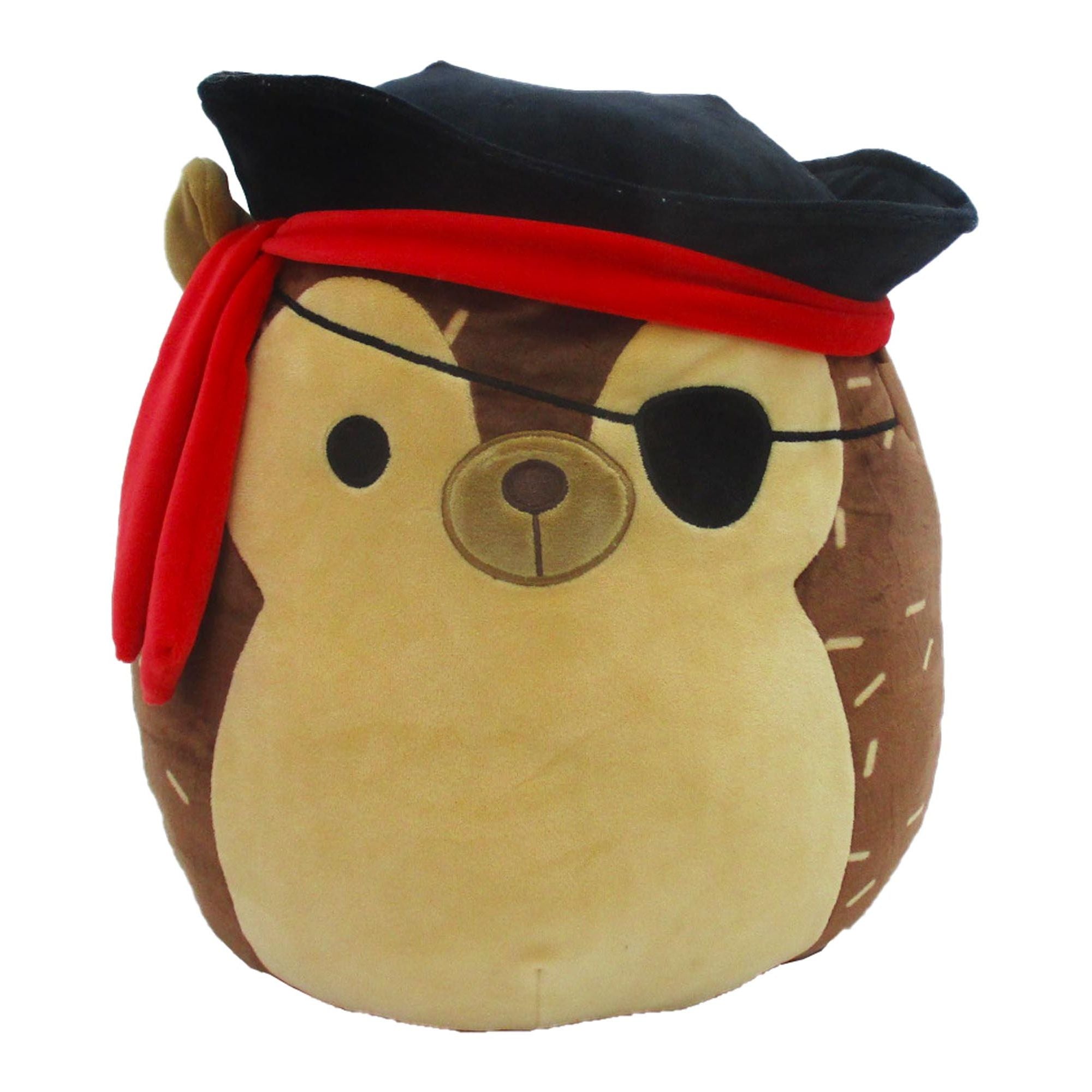 Limited Offer! 12-Inch Squishmallows Halloween Hans Hedgehog in Pirate Costume Plush